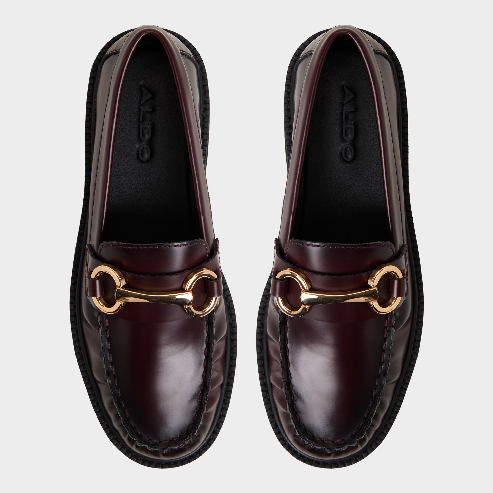 Top-down view of the Bordo Danrose Loafer