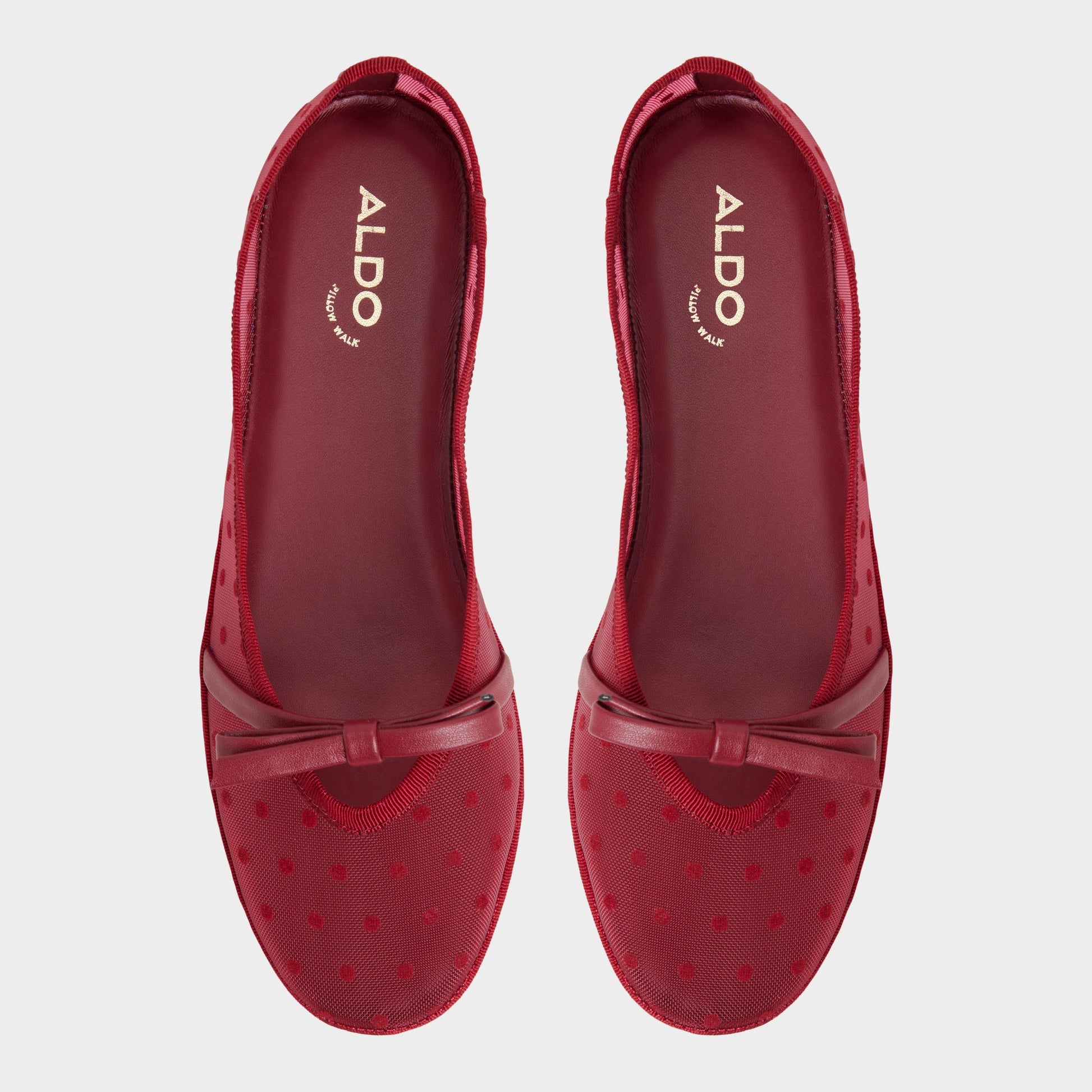 Vue de dessus de la Rouge Aurabella Ballerine