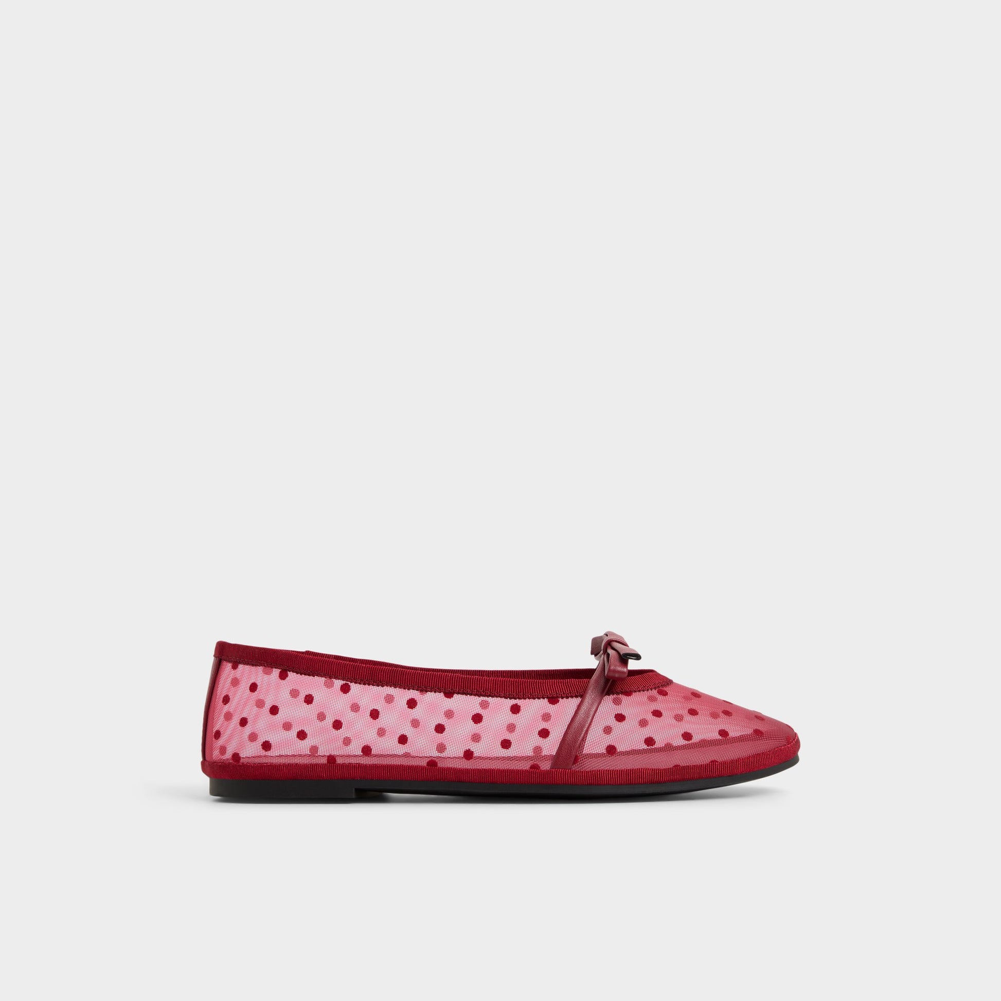 Vue principale de Rouge Aurabella Ballerine pour Femmes