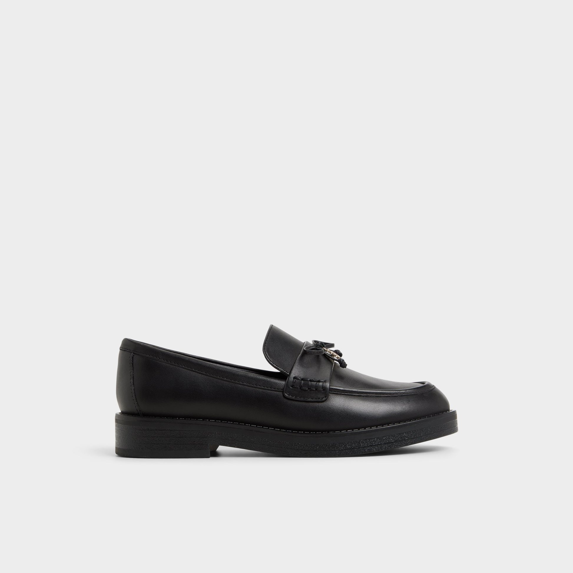 Main View of Black Gwajar Loafer for Womens