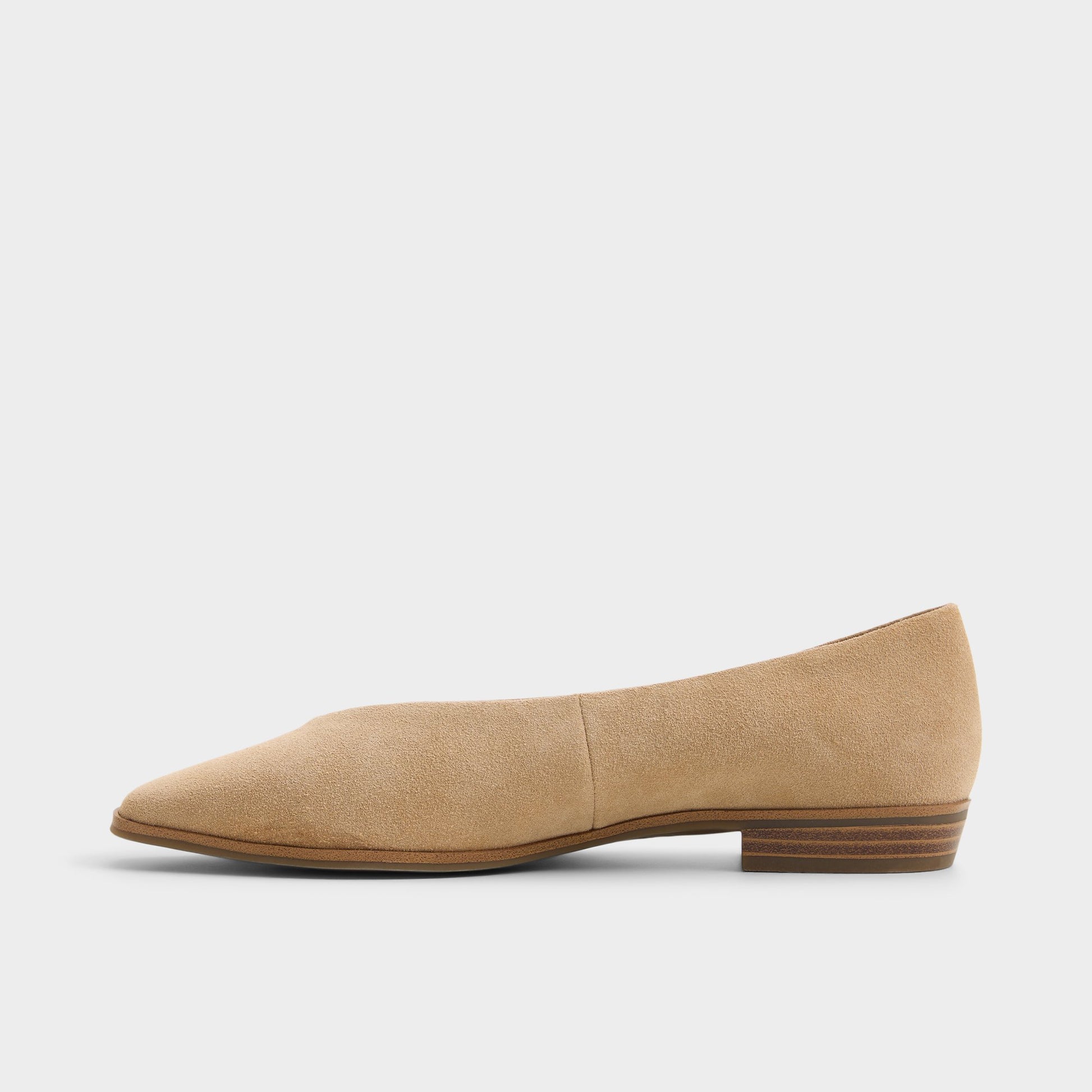 Vue latérale de Beige Devereteriel Ballerine