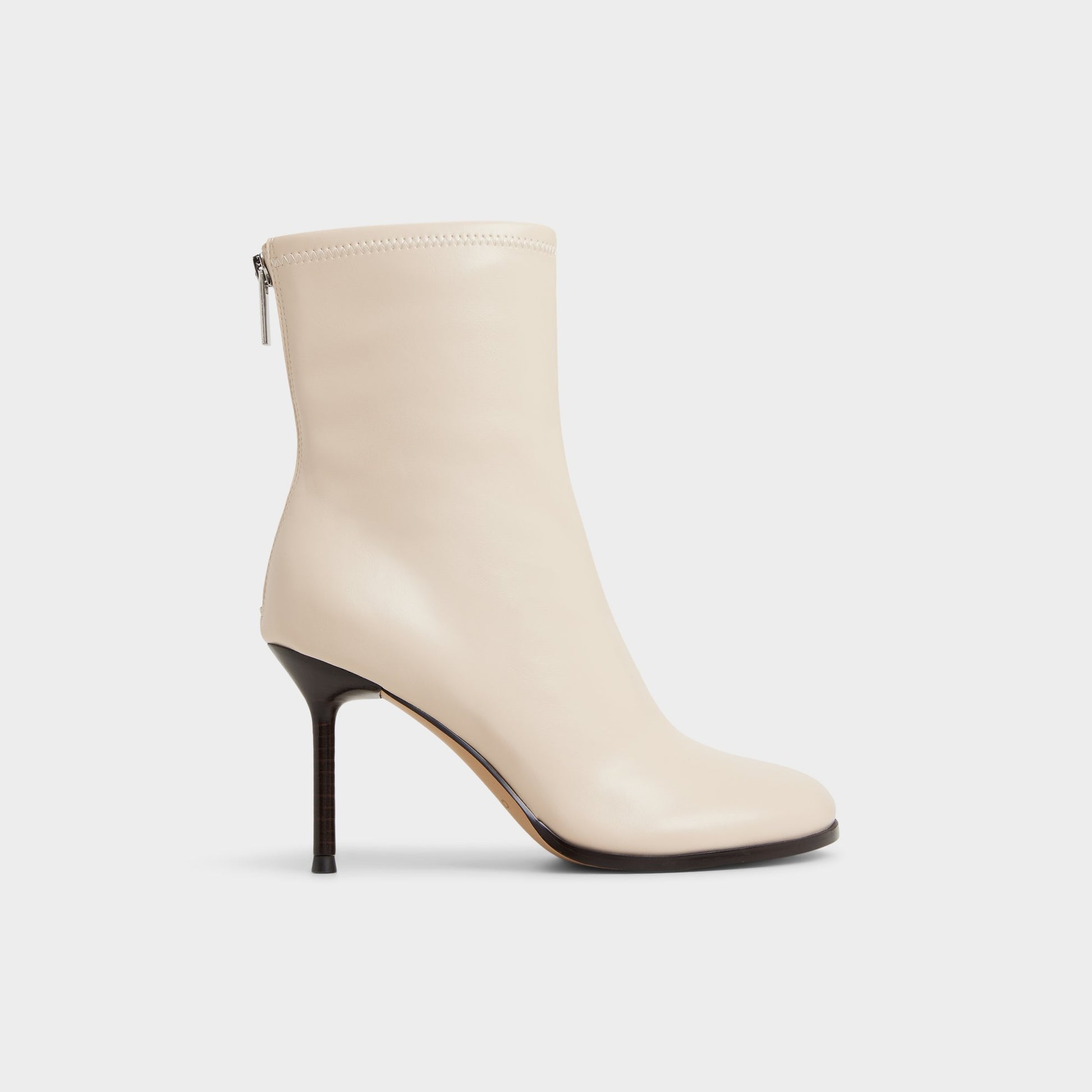 Main View of Cream Evander Ankle boot for Womens