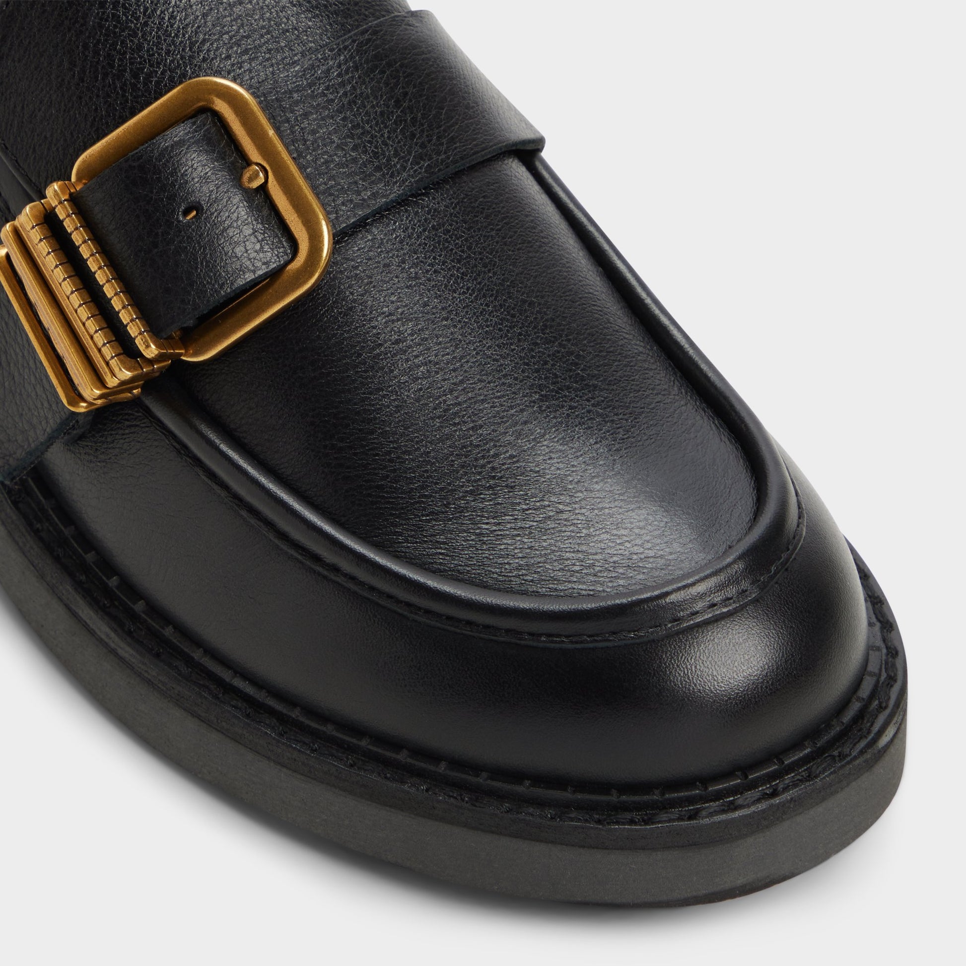 Close-up of the Black Kalya Loafer