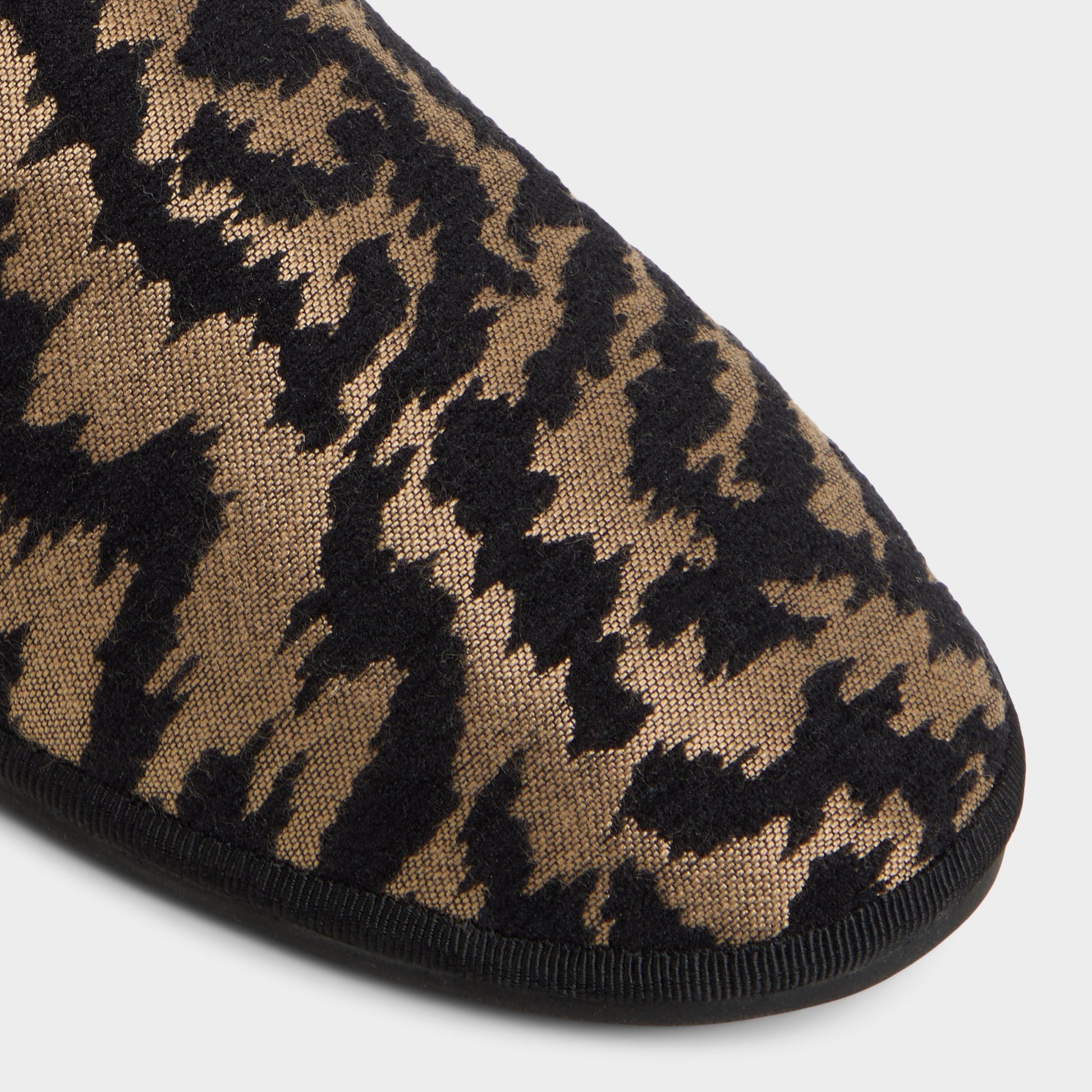 Close-up of the Brown Multi Aurabelle Slip-on