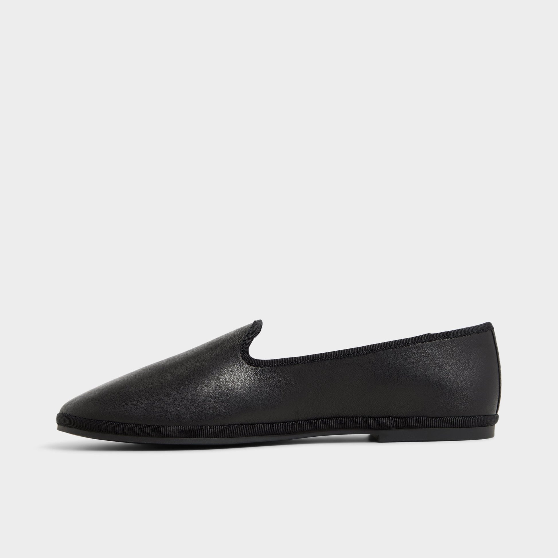 Side view of Black Aurabelle Slip-on