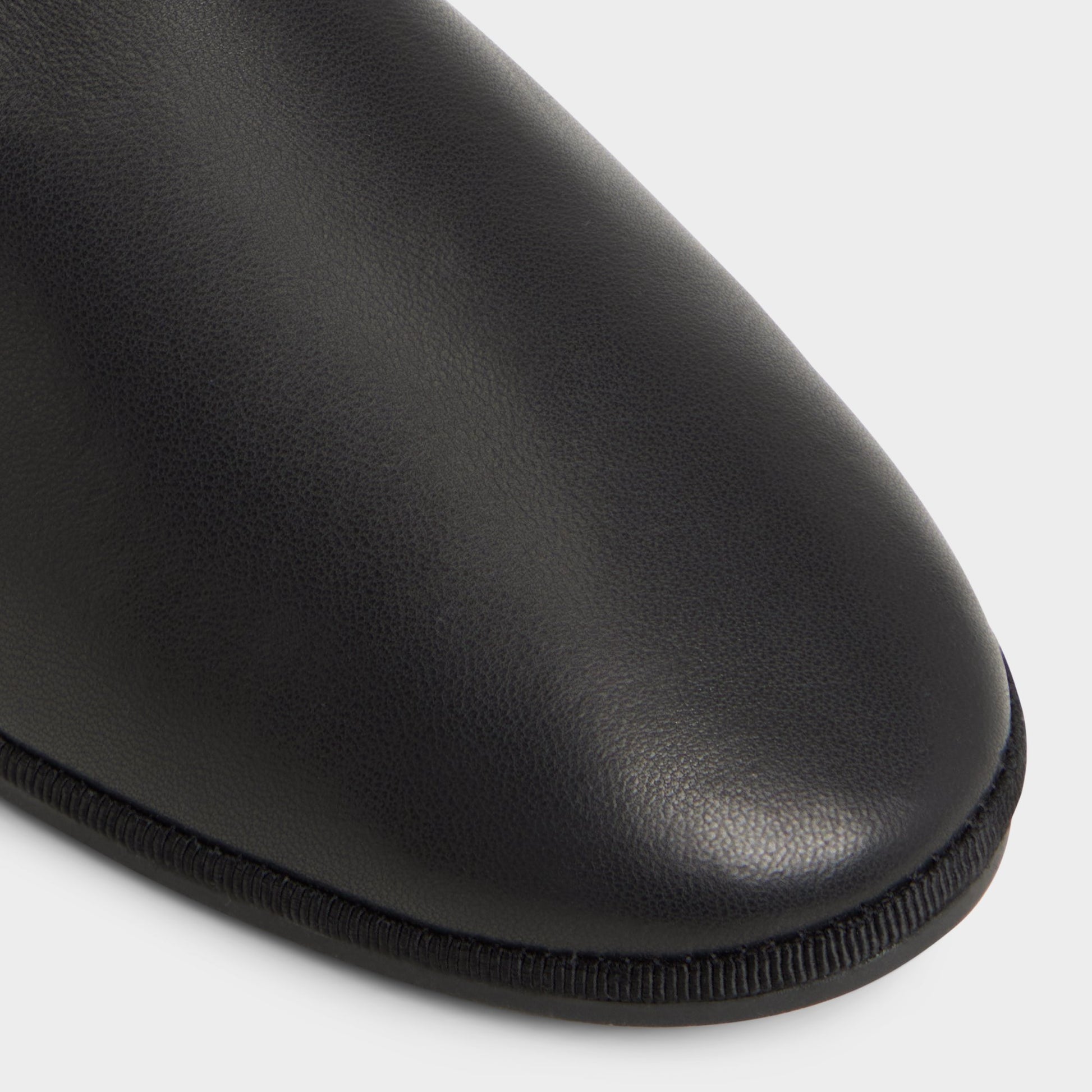 Close-up of the Black Aurabelle Slip-on