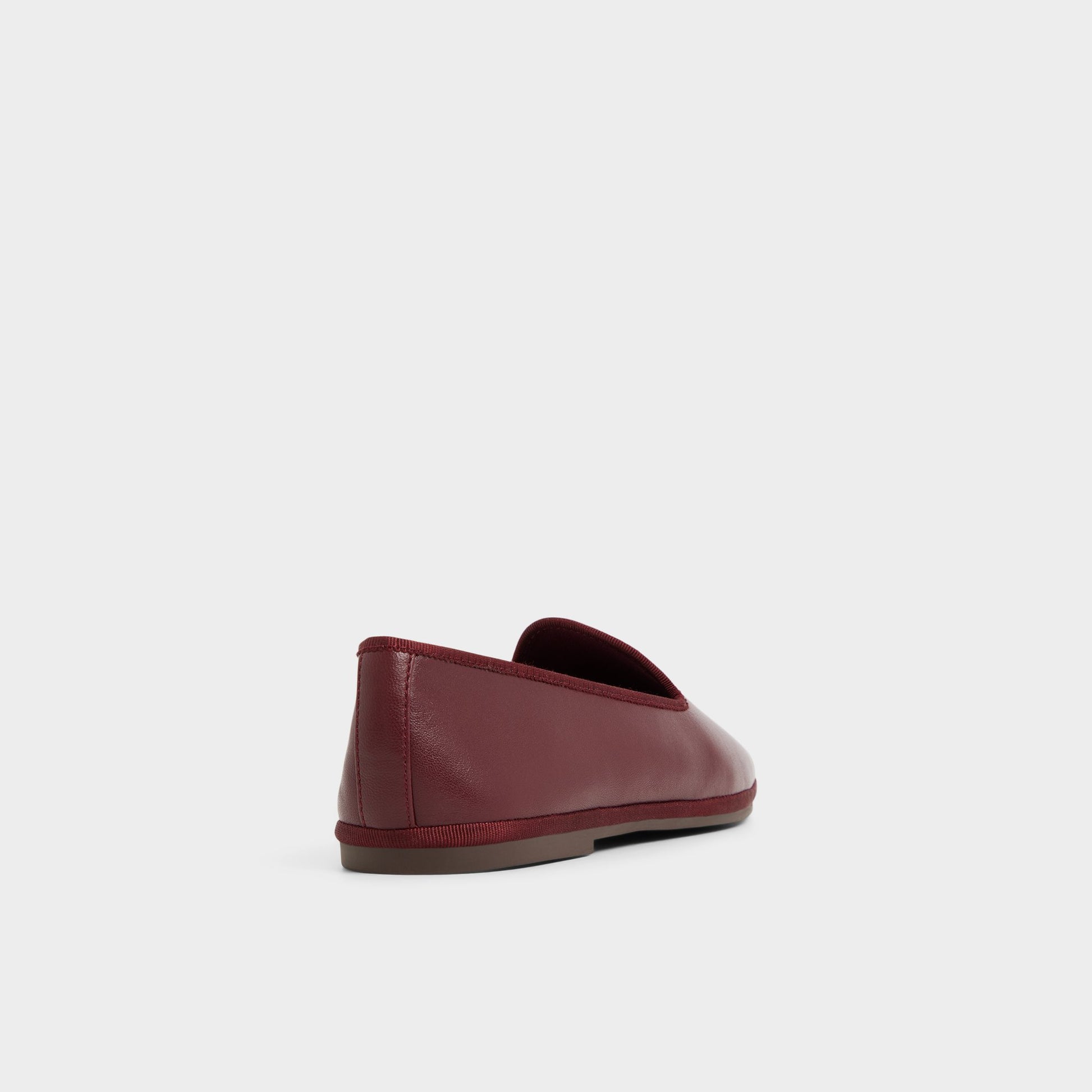 Three-quarter angle of Bordo Aurabelle Slip-on's back side