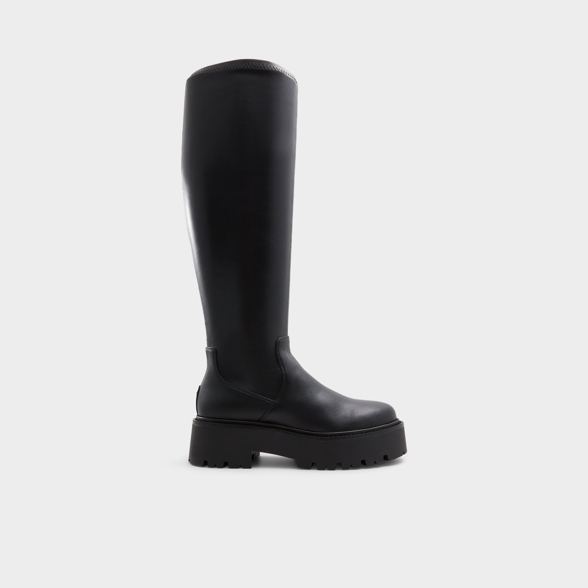 Main View of Black Carelden-wc Knee-high boot for Womens