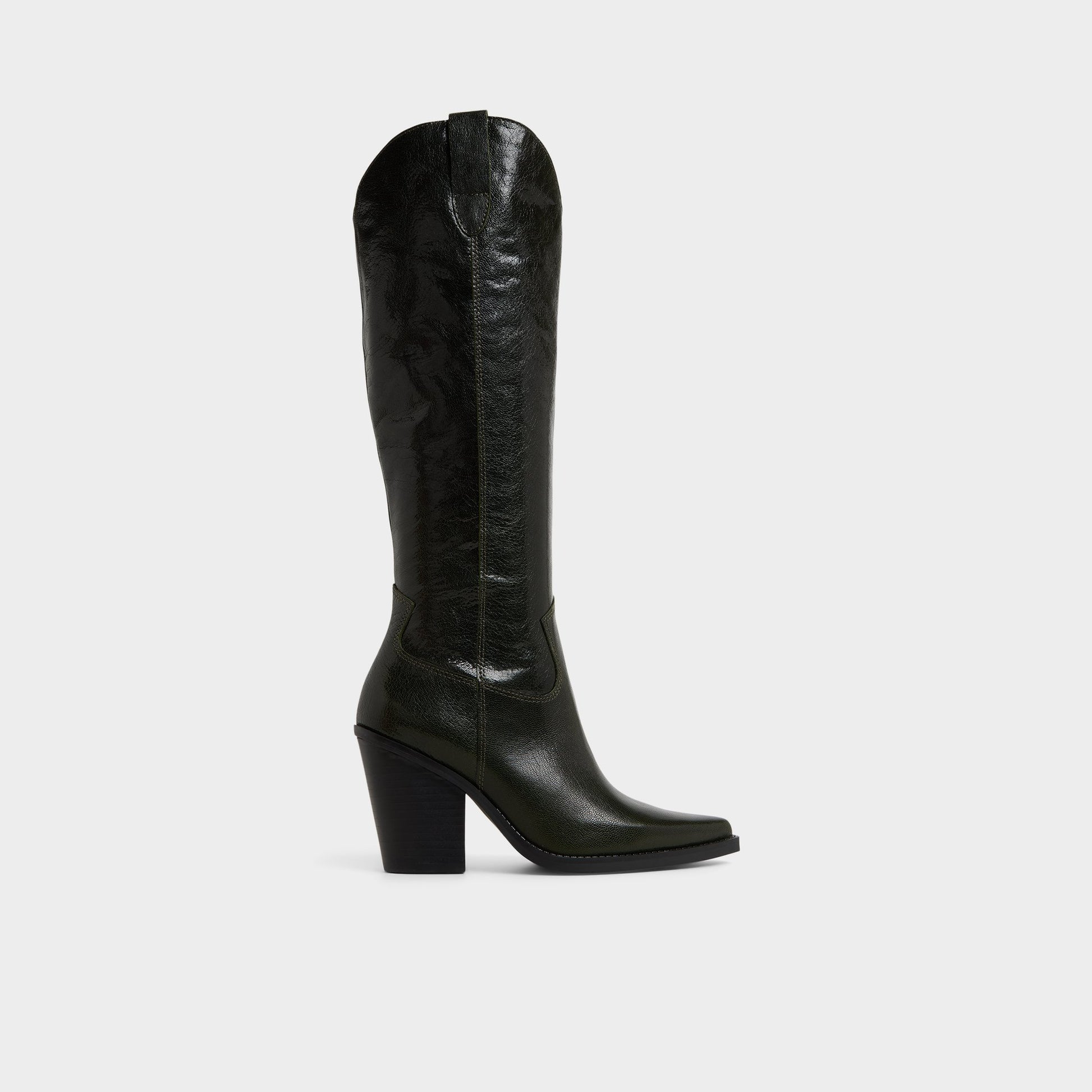 Vue principale de Vert Foncé Nevada Botte au-dessus du genou pour Femmes