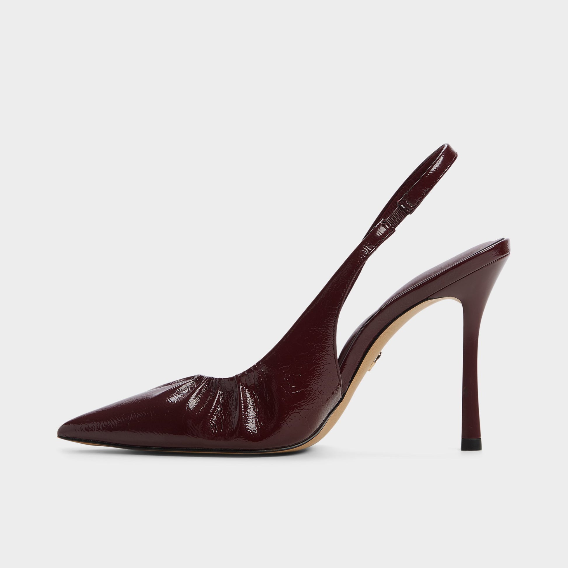 Side view of Bordo Mystie Slingback heel