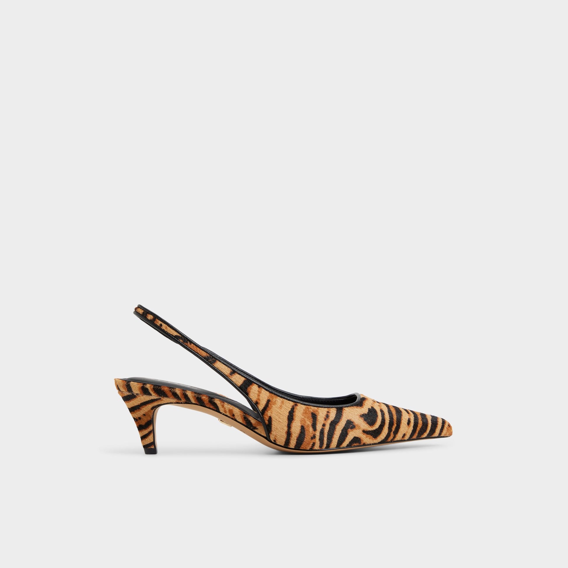 Main View of Open Brown Leanah Slingback heel for Womens