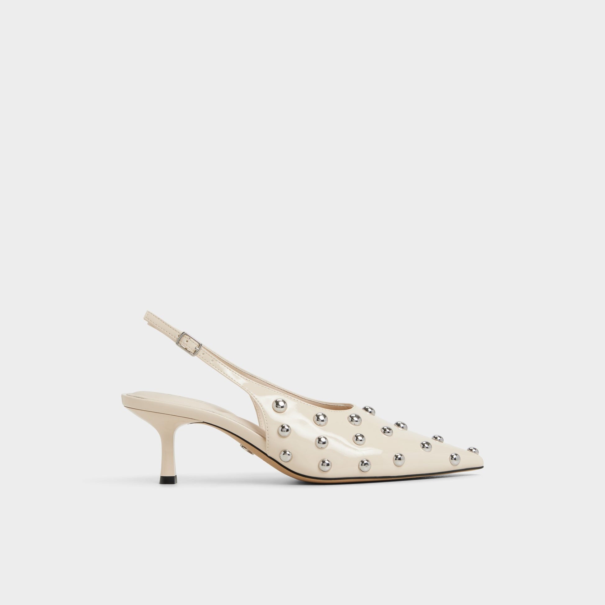 Main View of Cream Naiarah Slingback heel for Womens