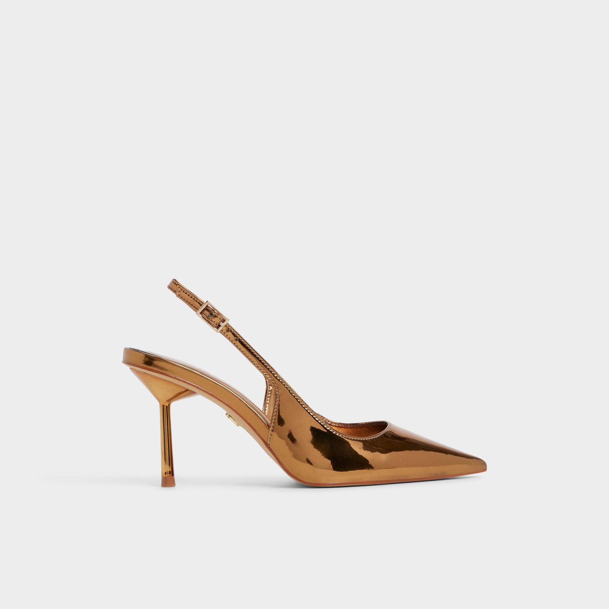 Main View of Bronze Seralina Slingback heel for Womens