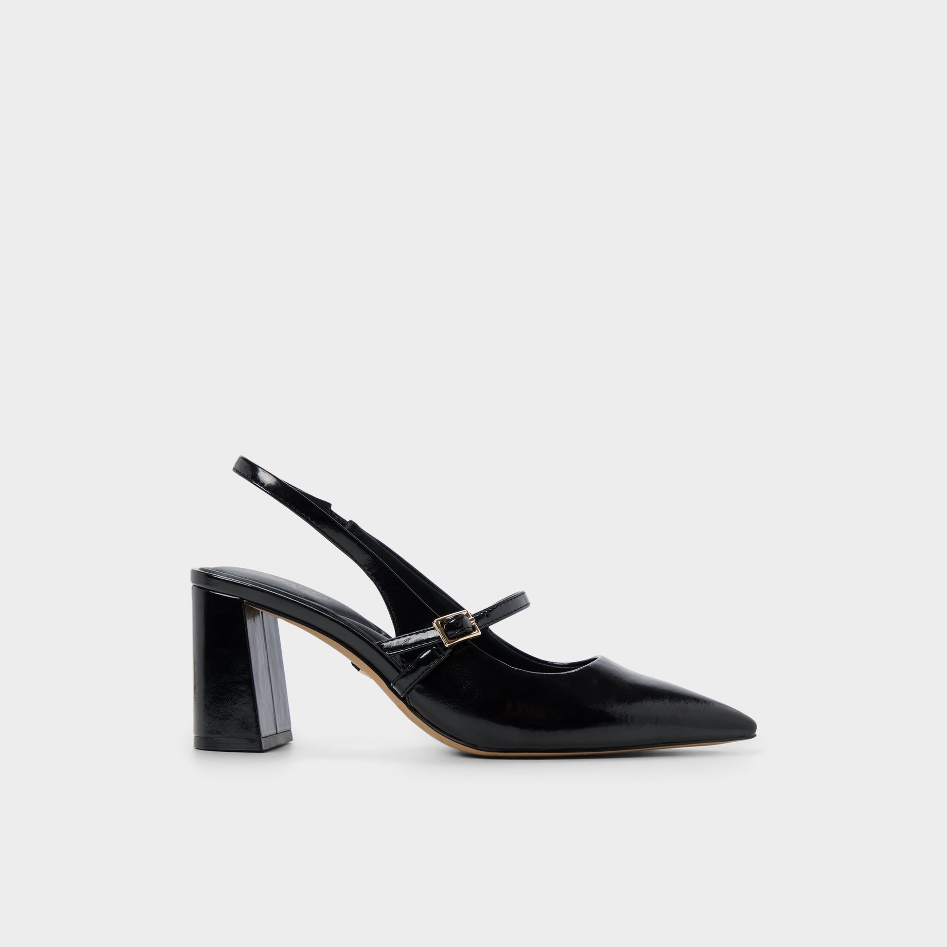 Main View of Other Black Vestian Slingback heel for Womens