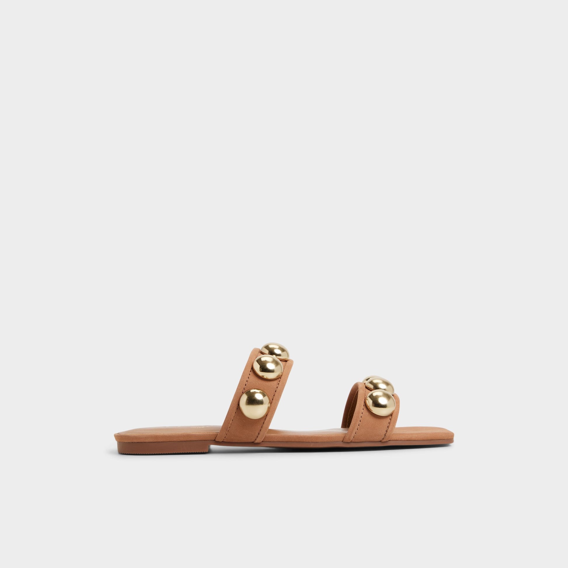 Vue principale de Marron Moyen Katalena Claquette pour Femmes