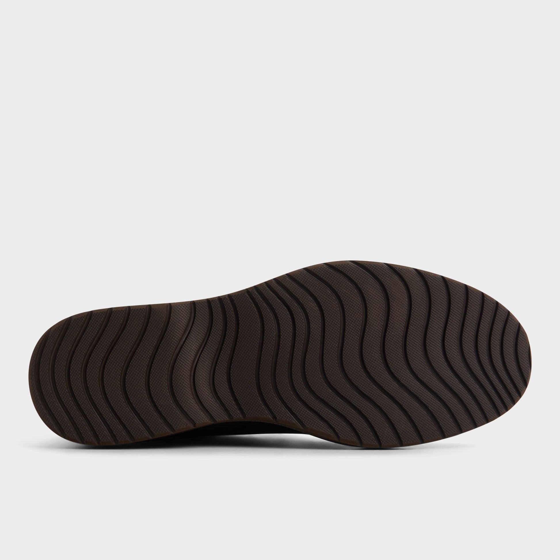 View of Dark brown Davie Chukka boot's sole