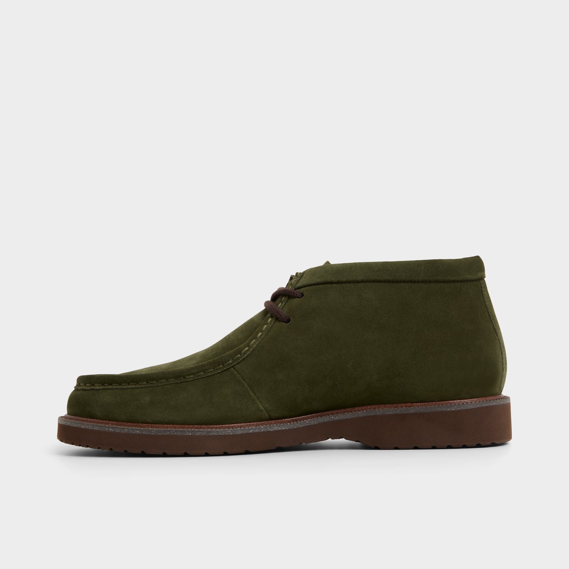 Side view of Olive Davie Chukka boot