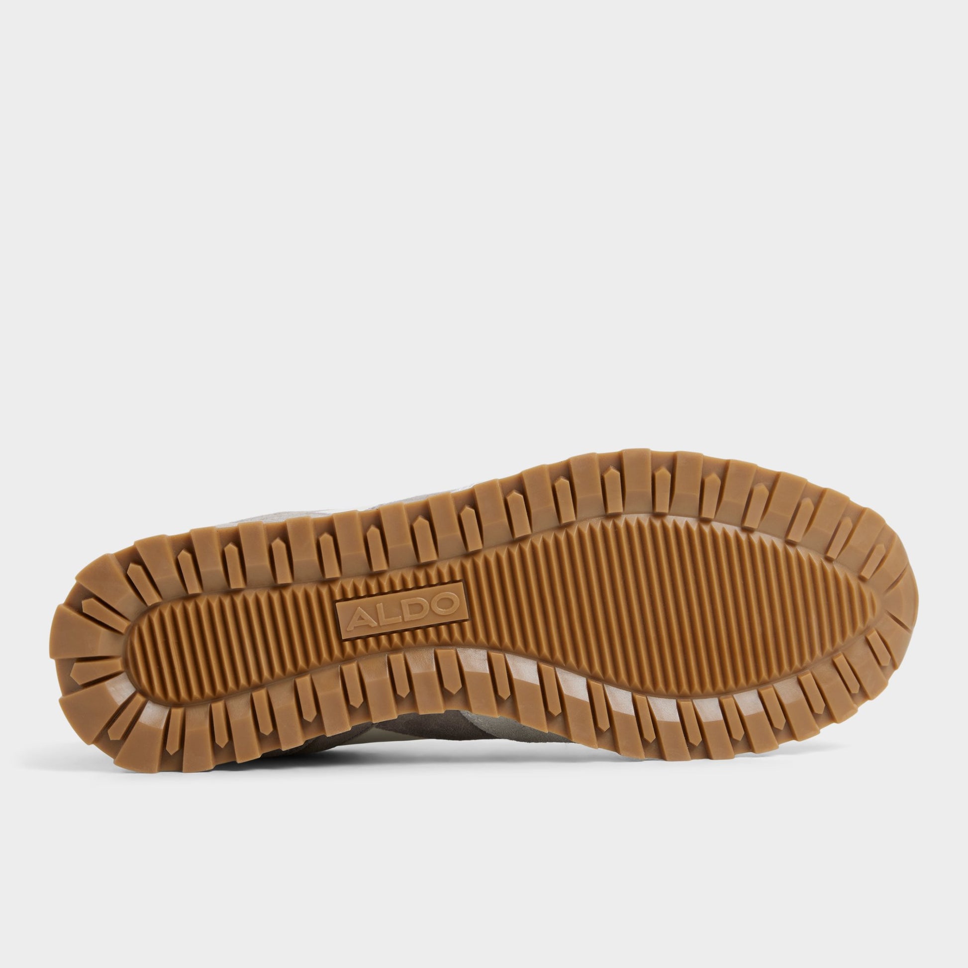 View of Light Grey Gordo Low top sneaker's sole