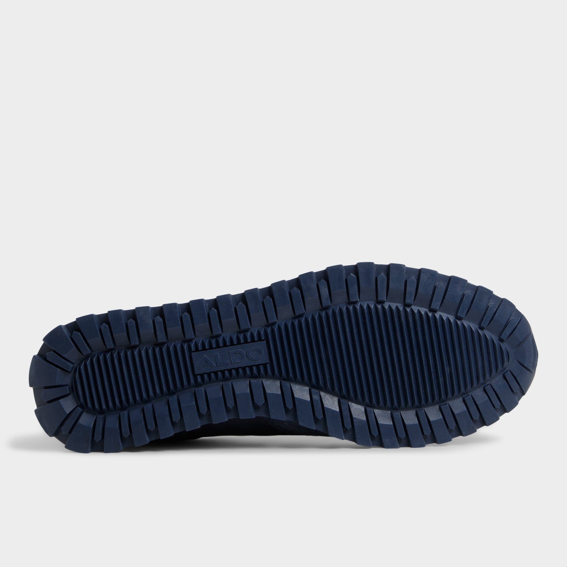 View of Navy Gordo Low top sneaker's sole