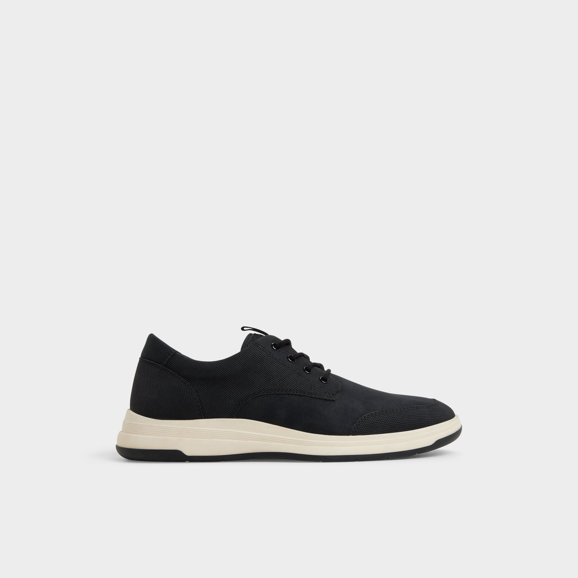 Main View of Black Konnor Oxford shoe for Mens