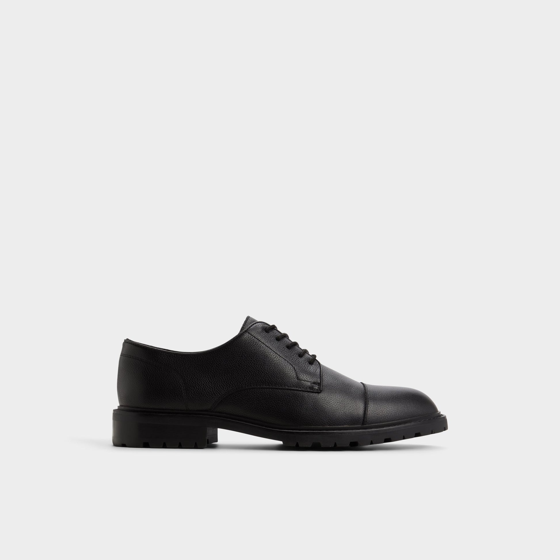 Main View of Black Ferruci Derby shoe for Mens