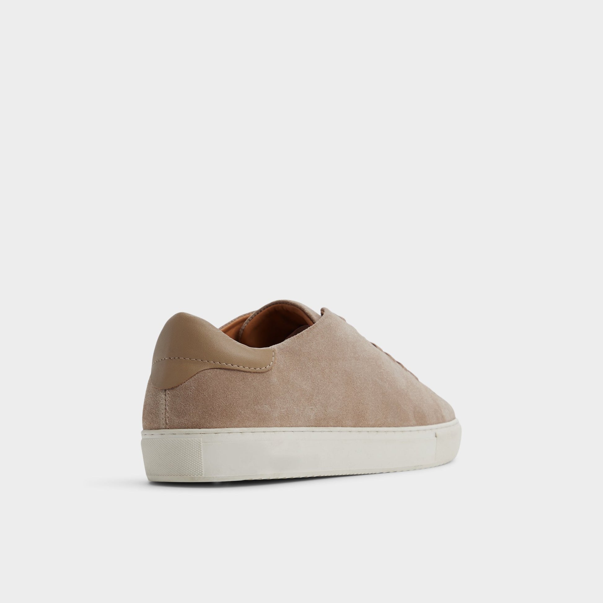 Three-quarter angle of Taupe primary - multi Fonzo Low top sneaker's back side
