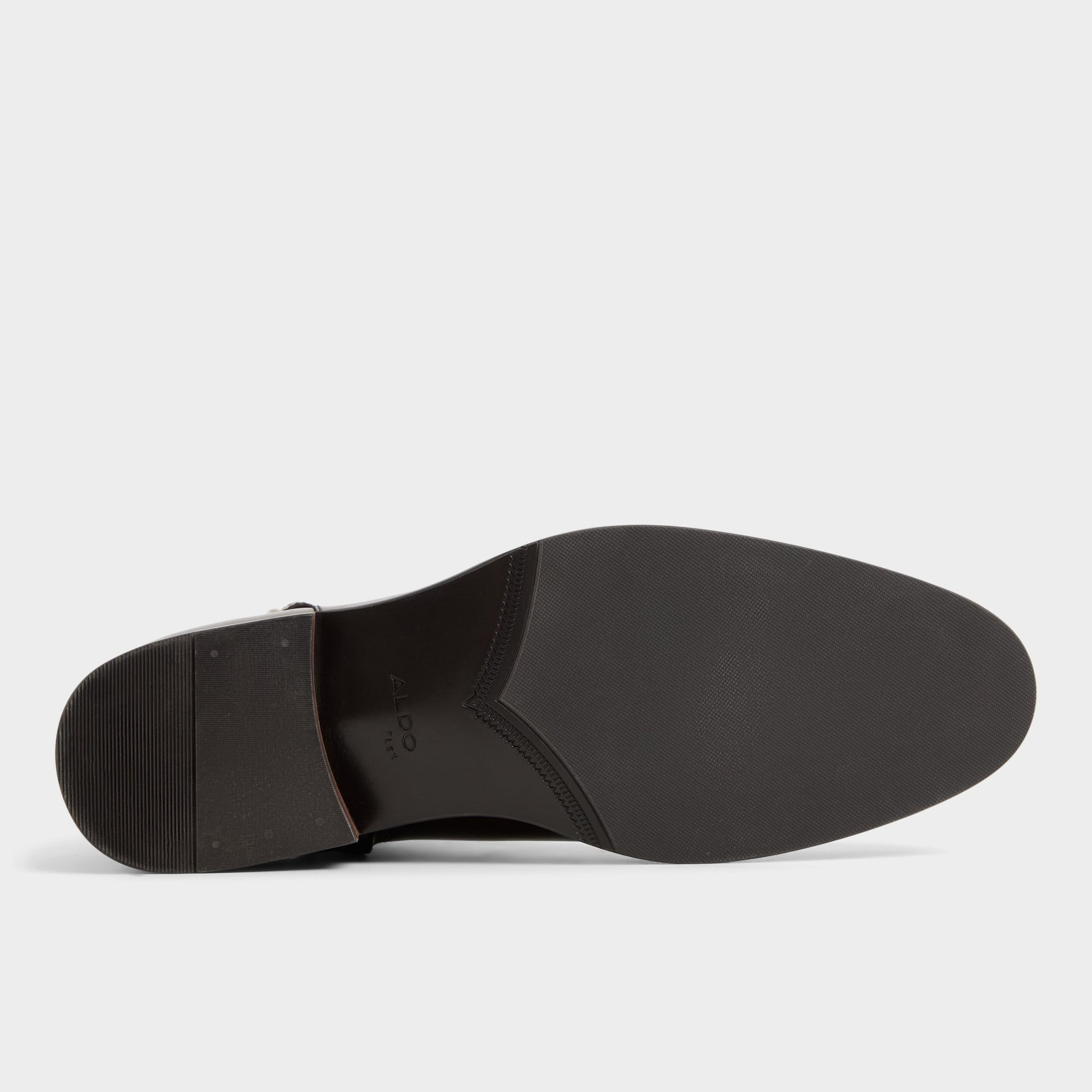 View of Dark brown Visco Ankle boot's sole