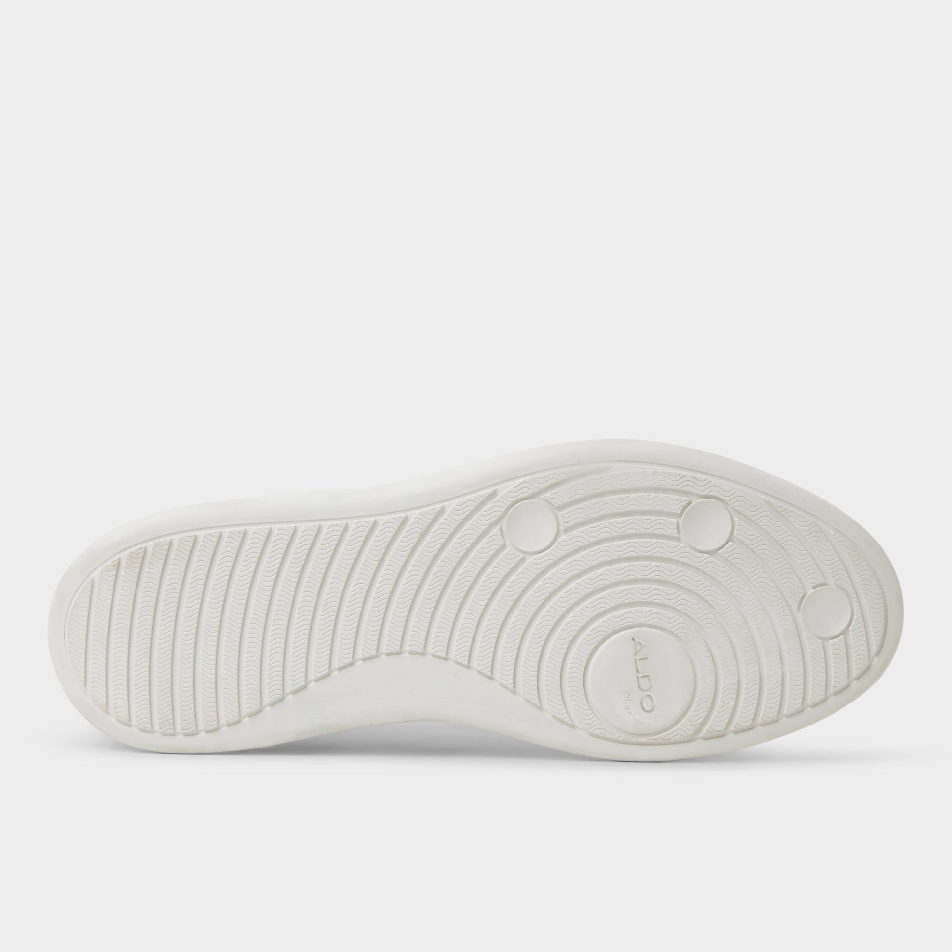 View of White Toddy Low top sneaker's sole