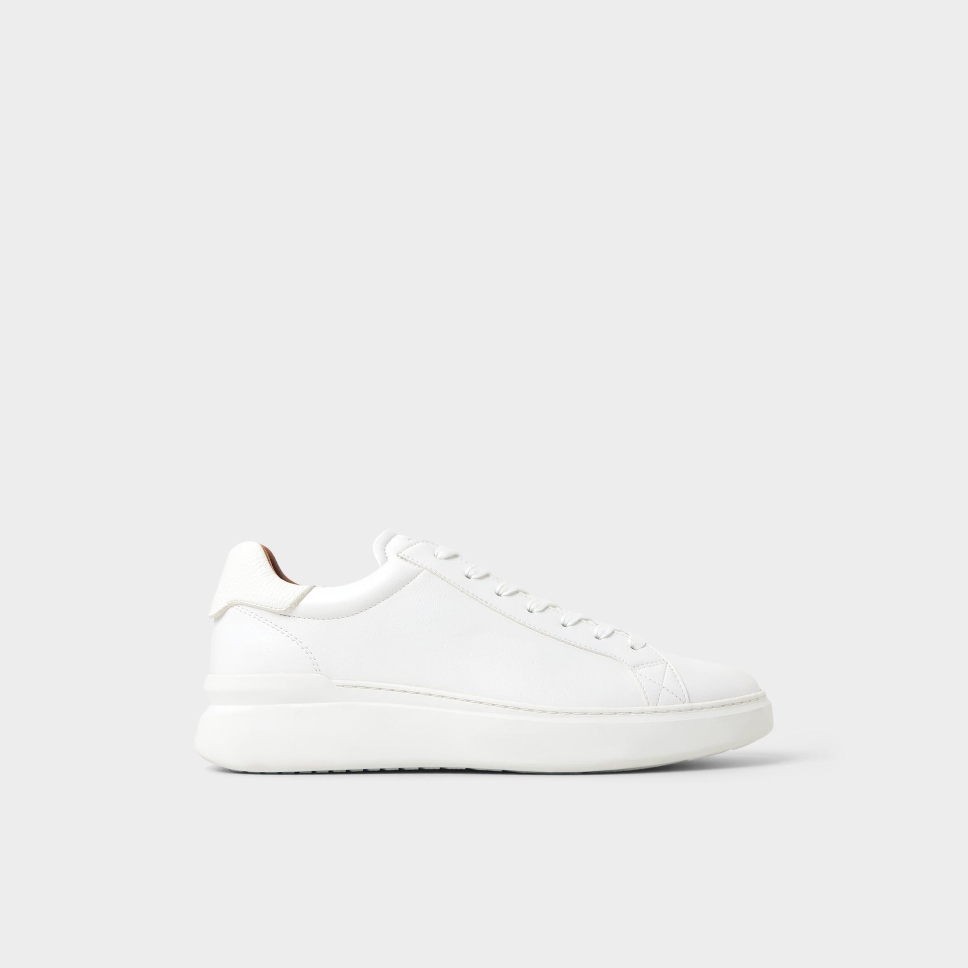Main View of White Toddy Low top sneaker for Mens