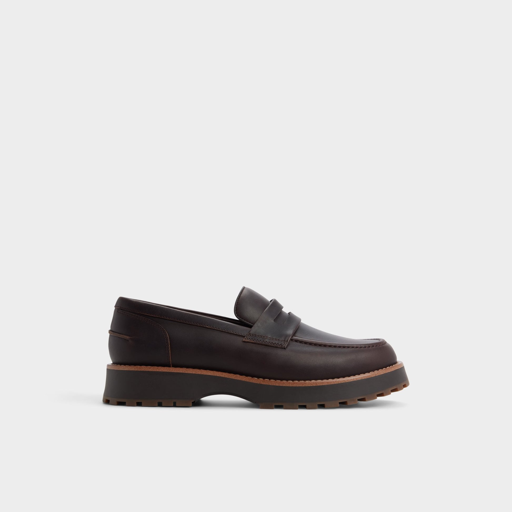 Main View of Dark brown Kole Loafer for Mens