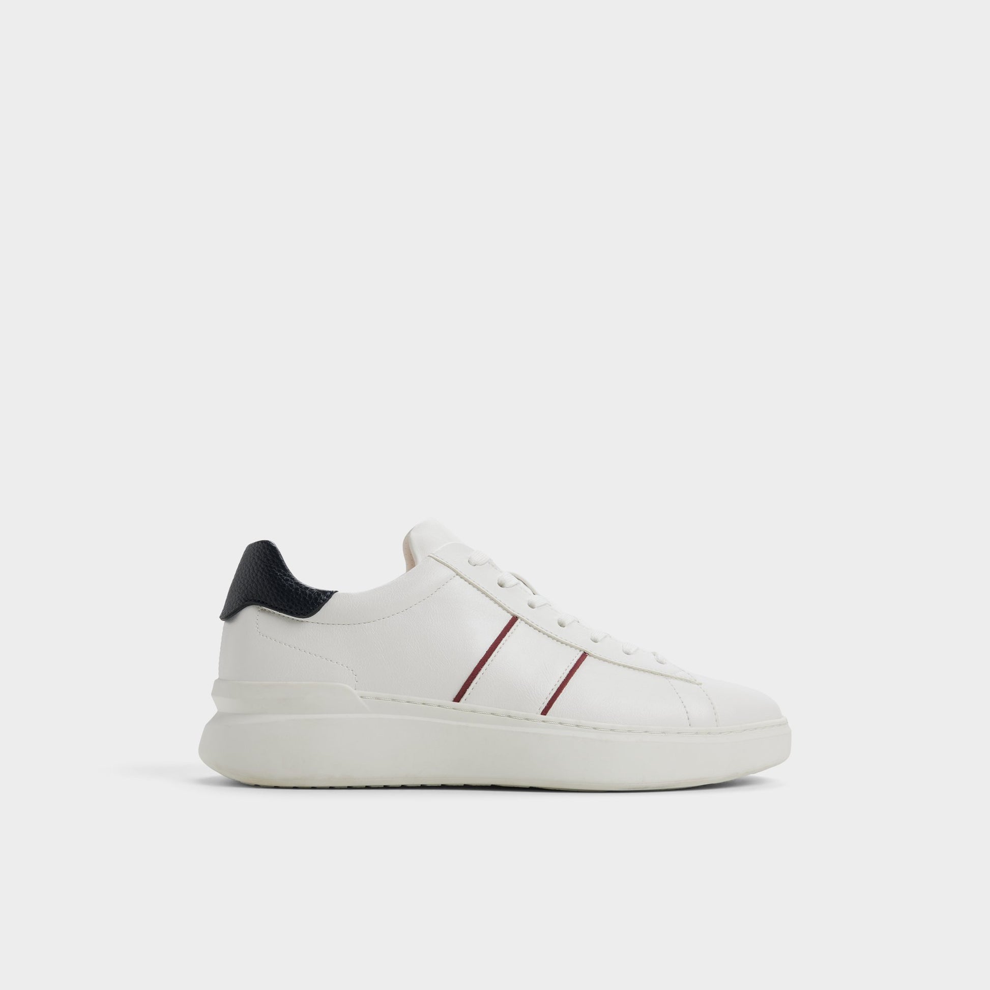 Main View of White Paxon Low top sneaker for Mens