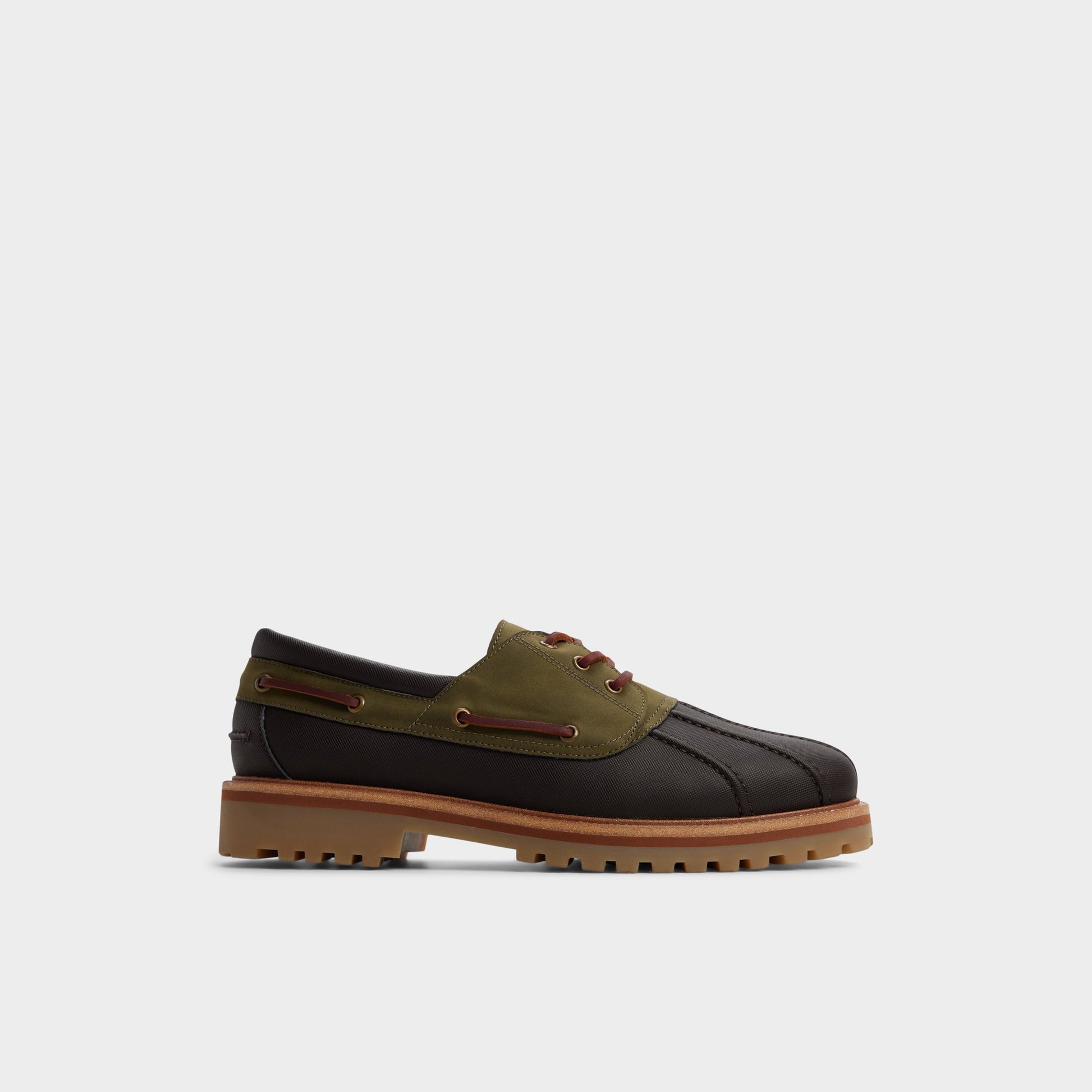 Main View of Brown Primary - Multi Finn Boat shoe for Mens
