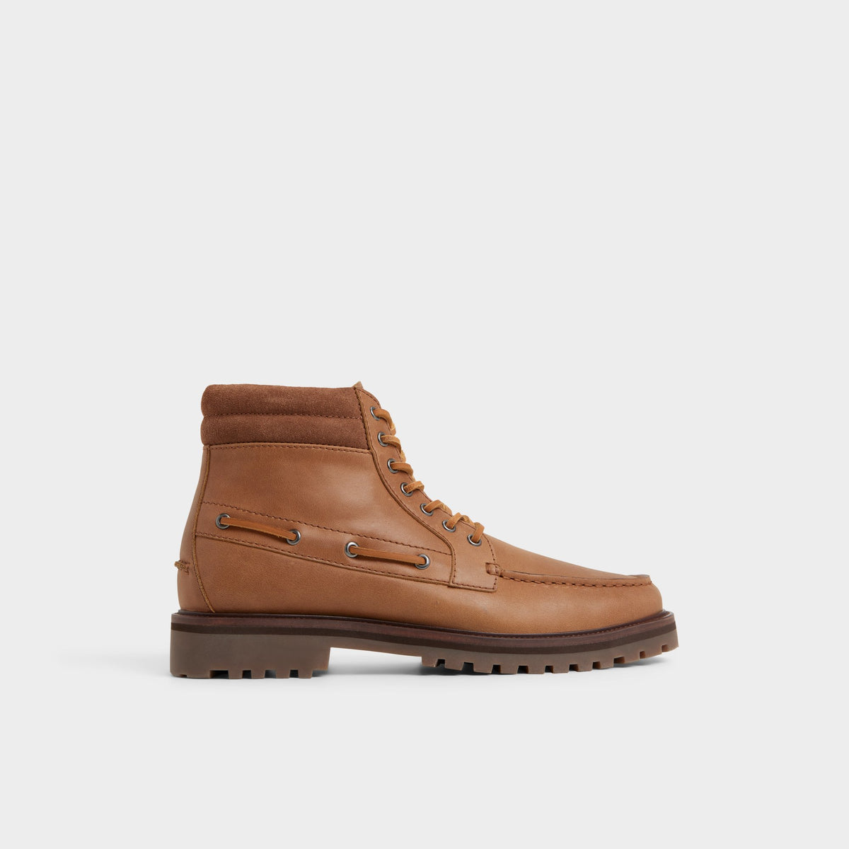 ALDO Jalyan Men’s Mixed Media Duck Boots - Cognac/Black Ferro Aldo Men main image 3