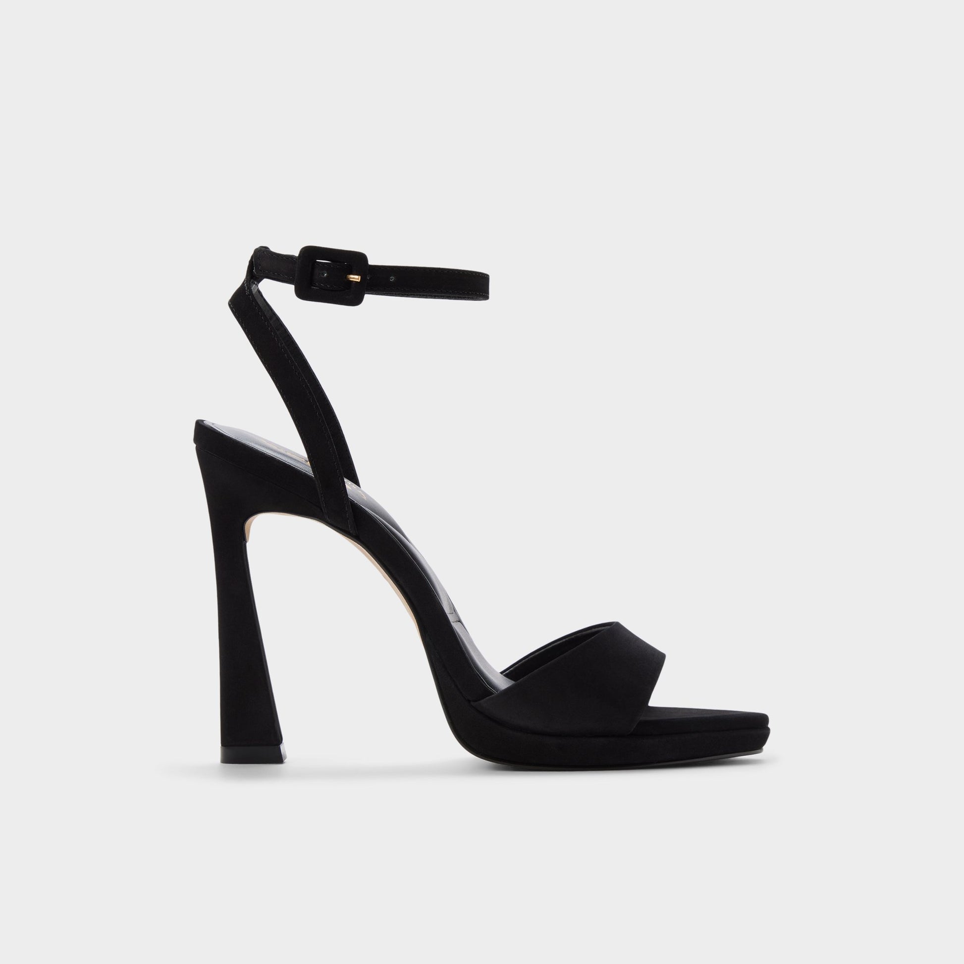 Main View of Black Ivette Heeled sandal for Womens