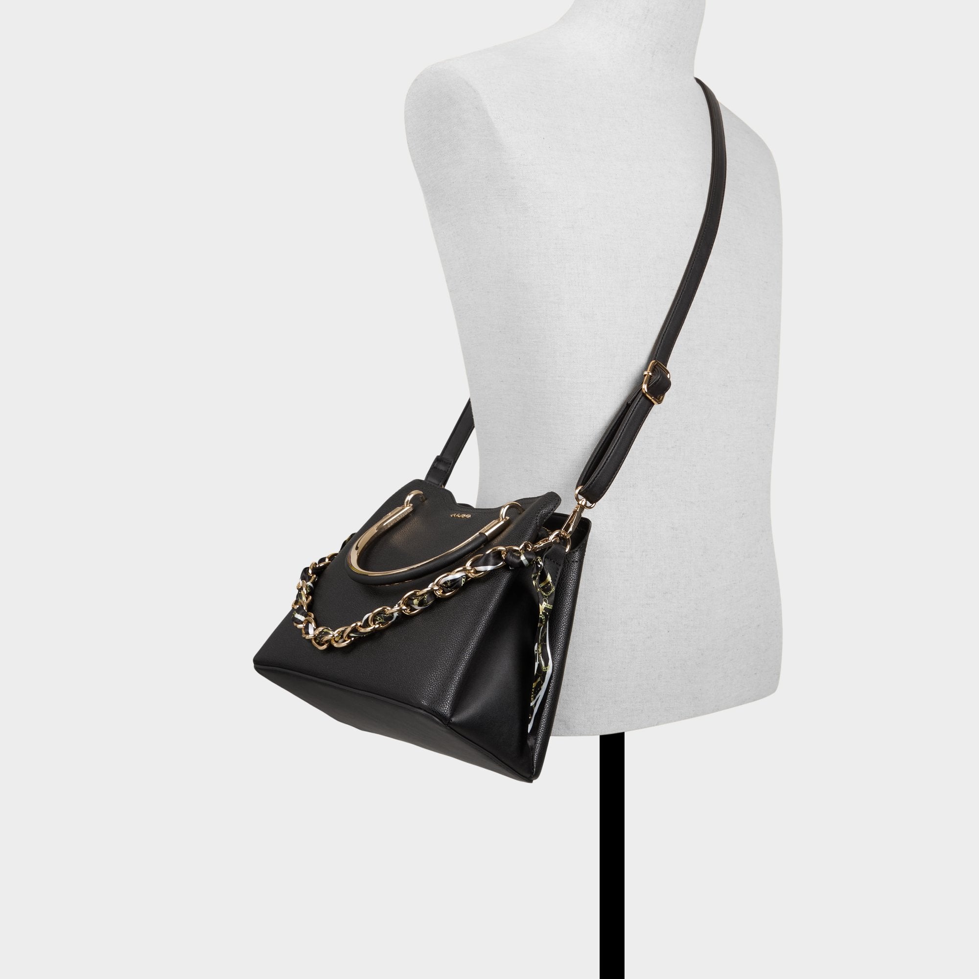 Arrayann Black Women's Tote & Satchel bags