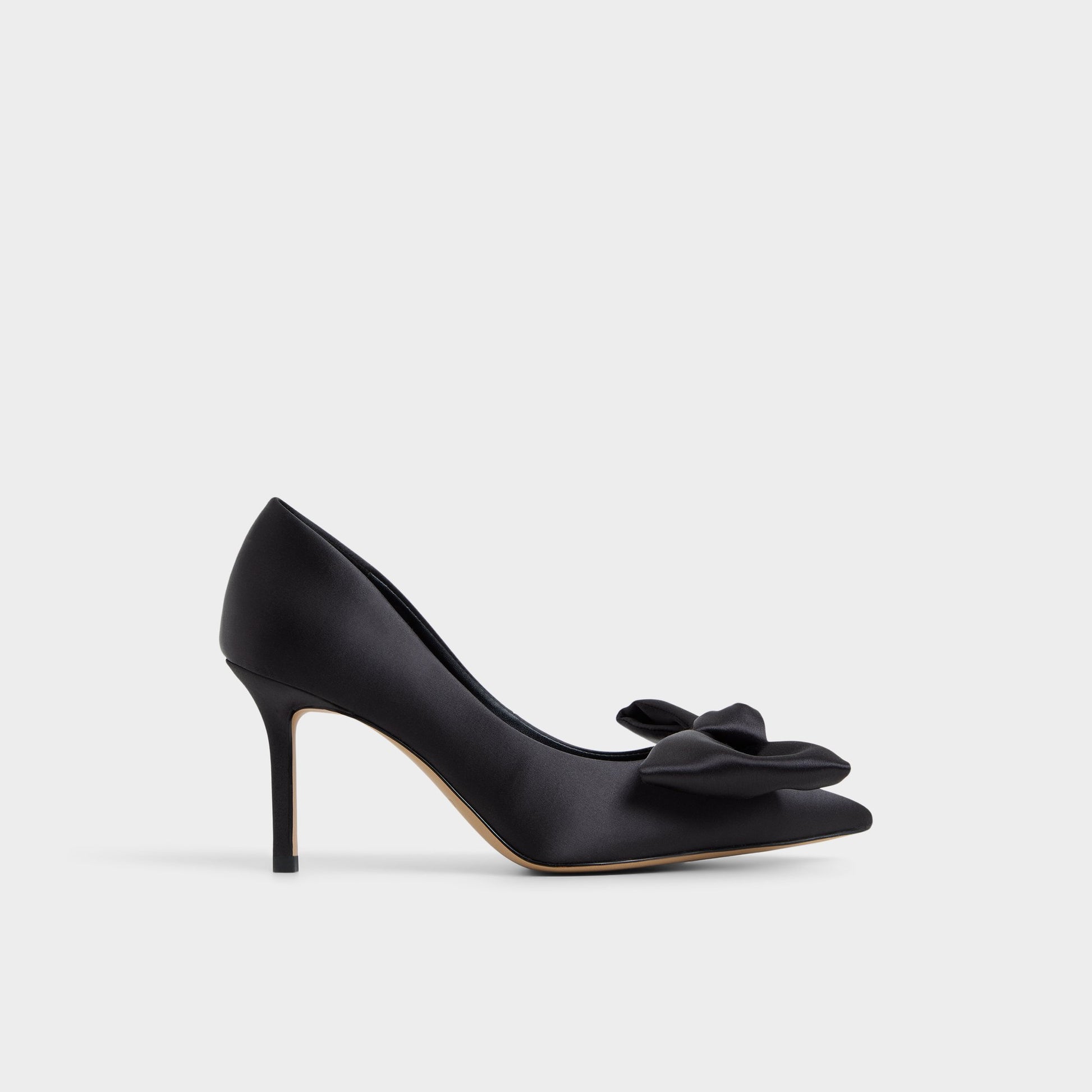 Main View of Black Kaitia Pump for Womens