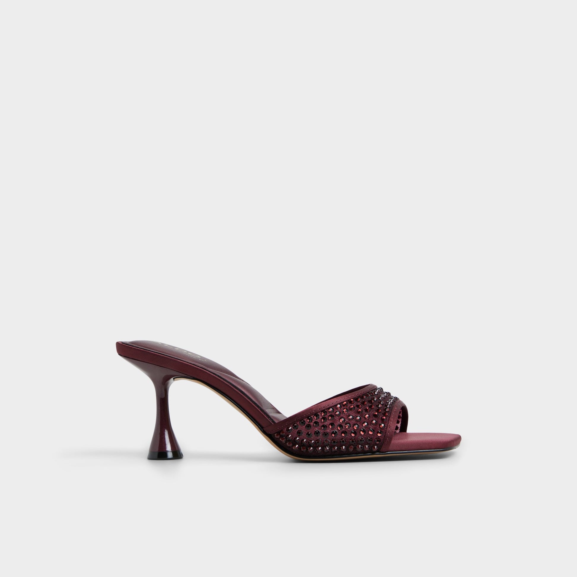 Main View of Bordo Agatha Heeled mule for Womens