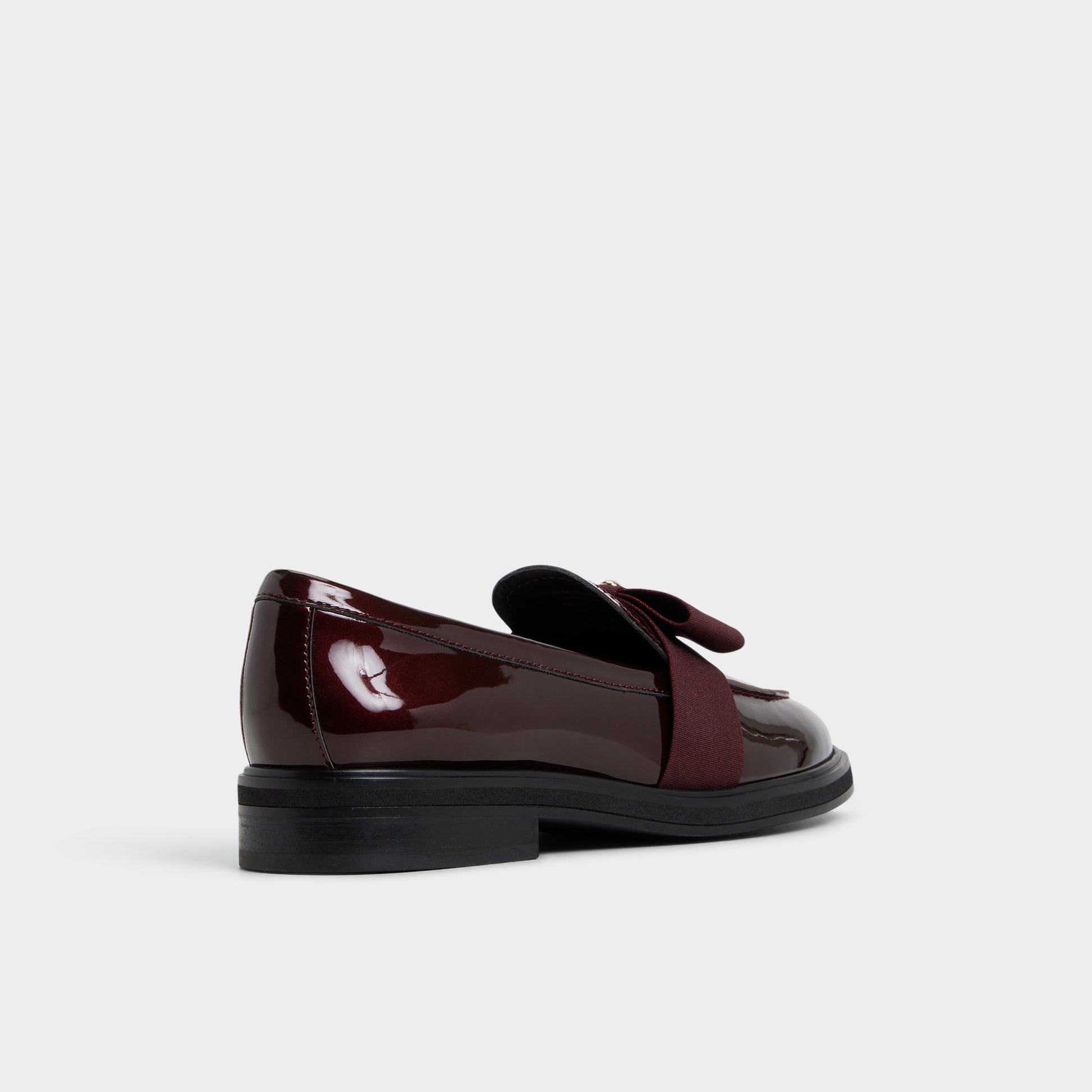 Three-quarter angle of Dark Brown Bissom Loafer's back side