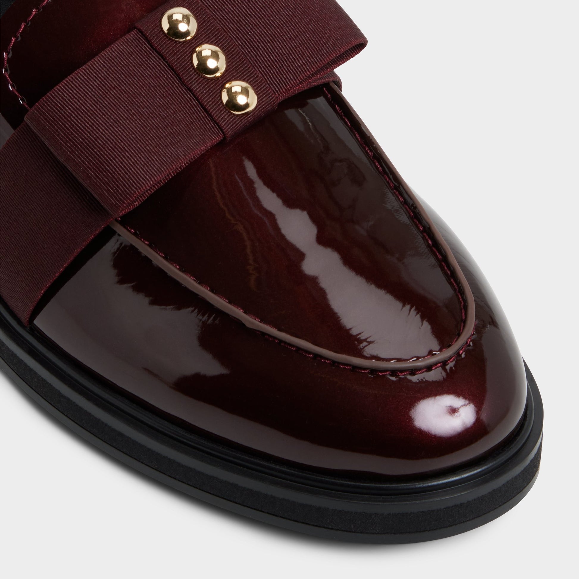 Close-up of the Dark Brown Bissom Loafer