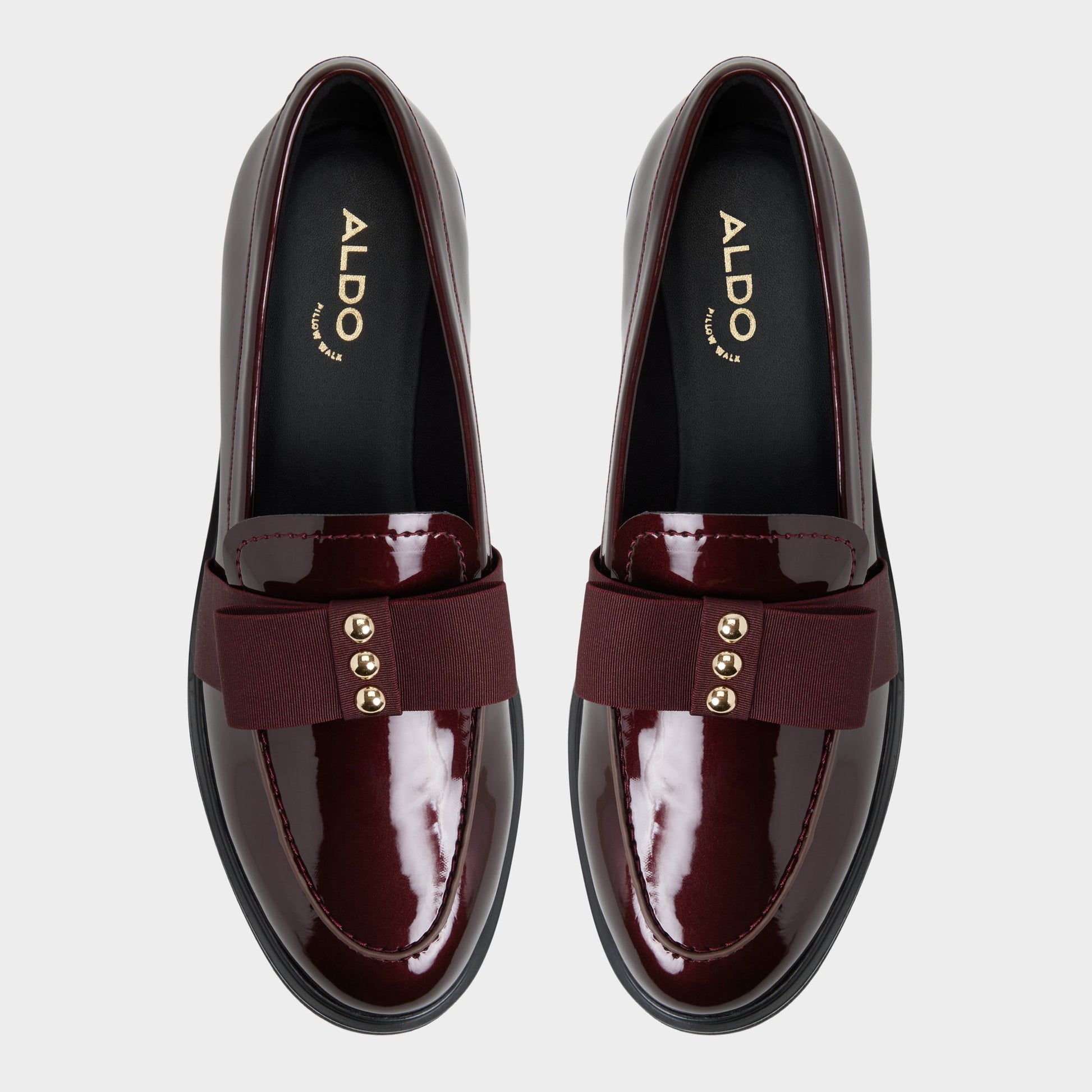 Top-down view of the Dark Brown Bissom Loafer