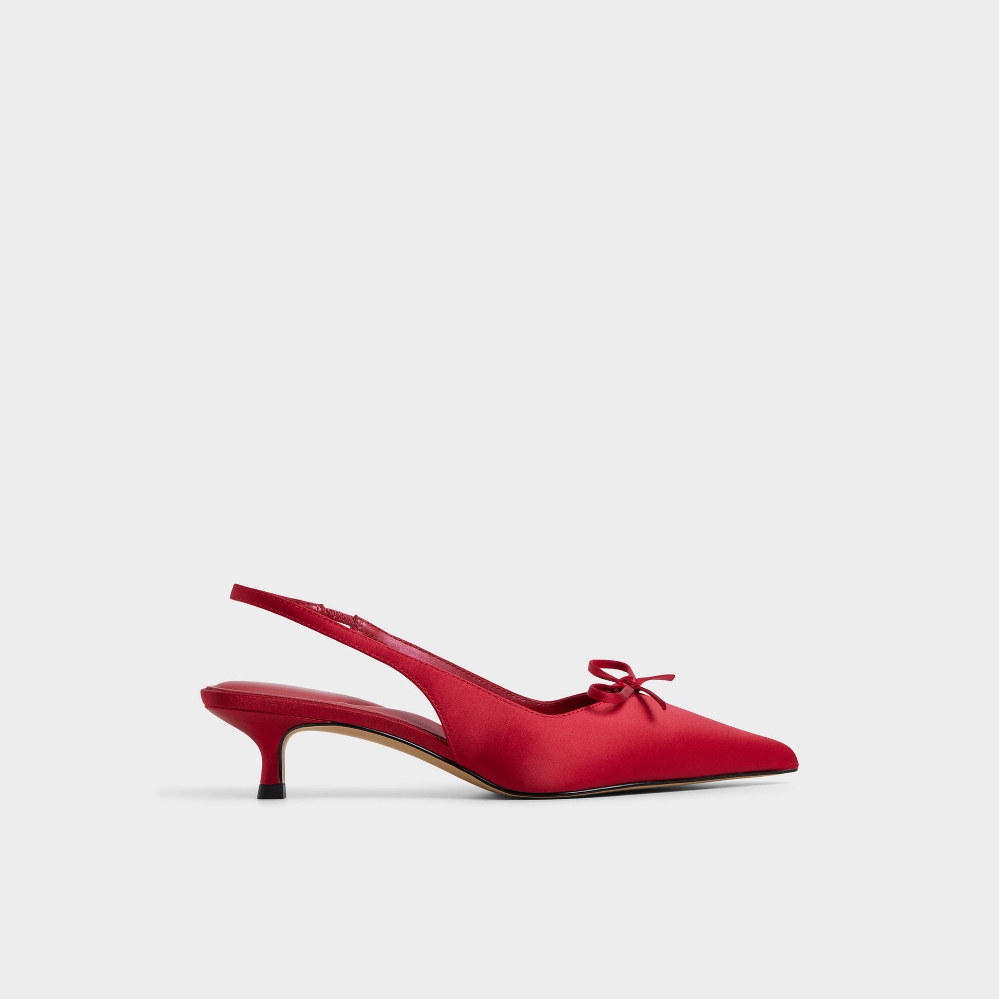 Main View of Dark red Azizza Slingback heel for Womens