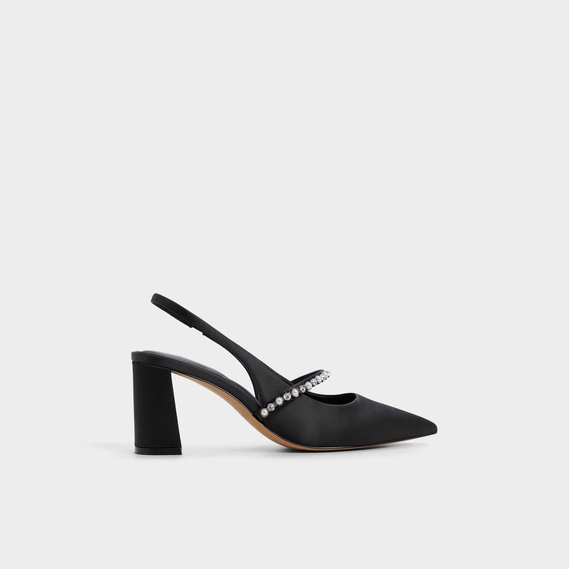 Main View of Other Black Vestia Slingback heel for Womens