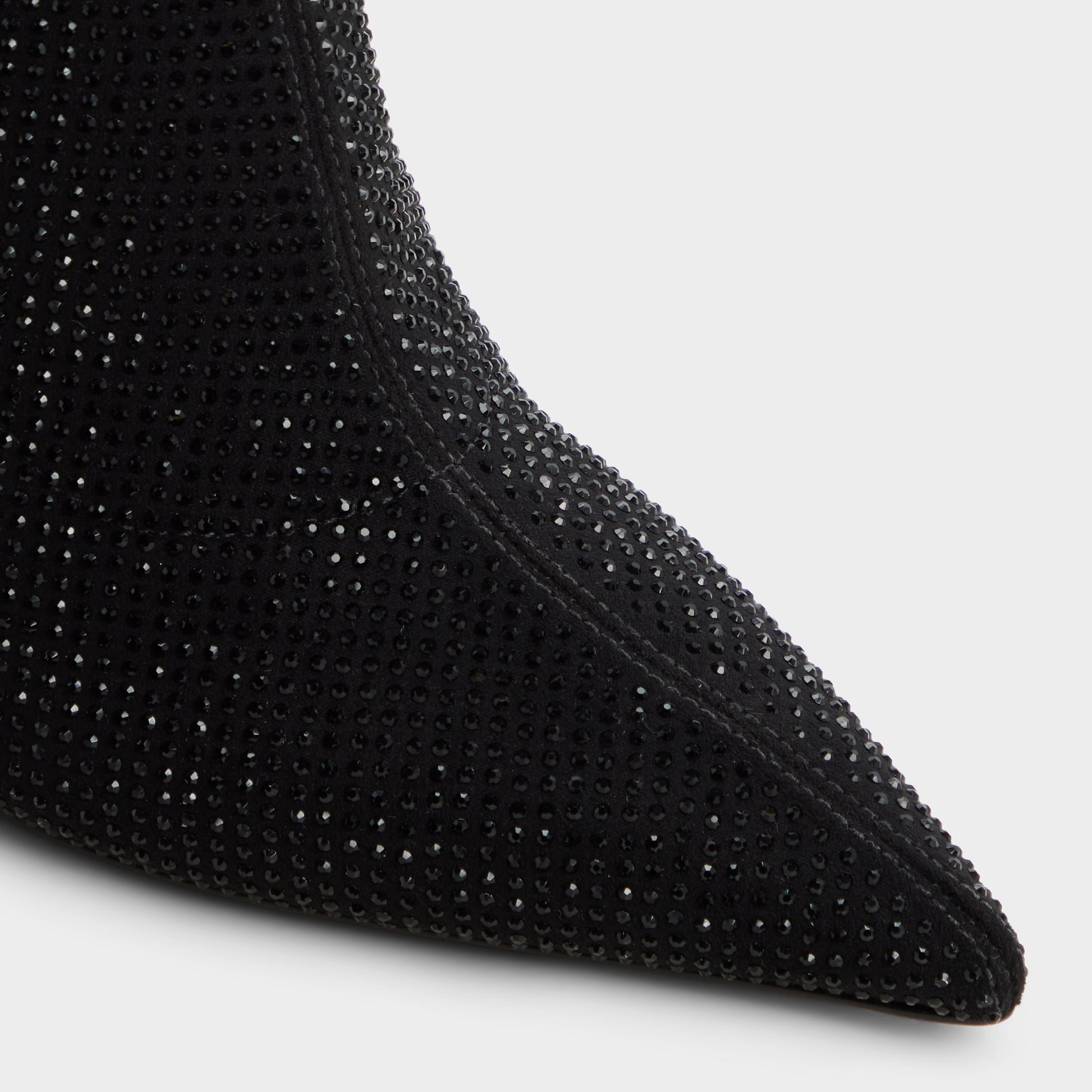 Close-up of the Other black Innez Knee-high boot
