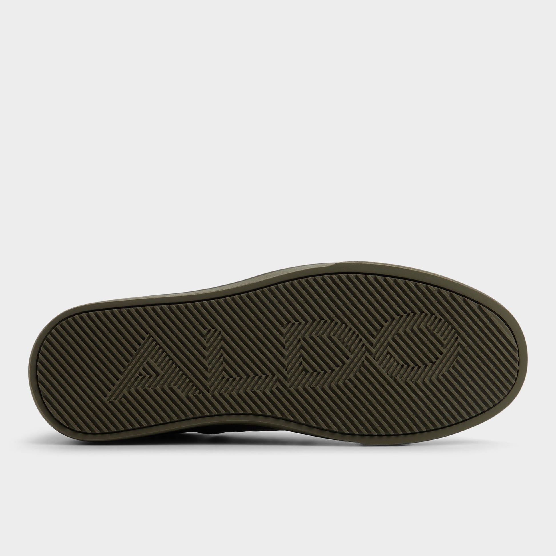 View of Khaki Ccourtline Low top sneaker's sole