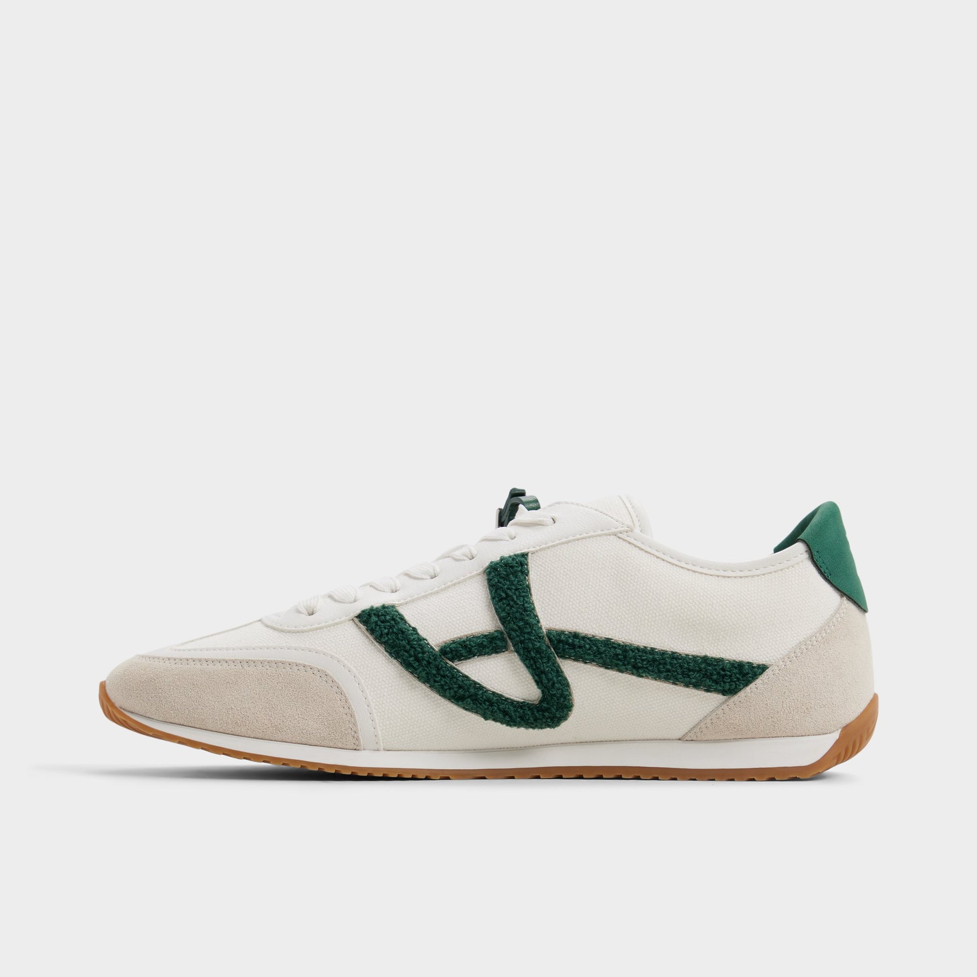 Side view of White Hawkinshigh Men's sneaker
