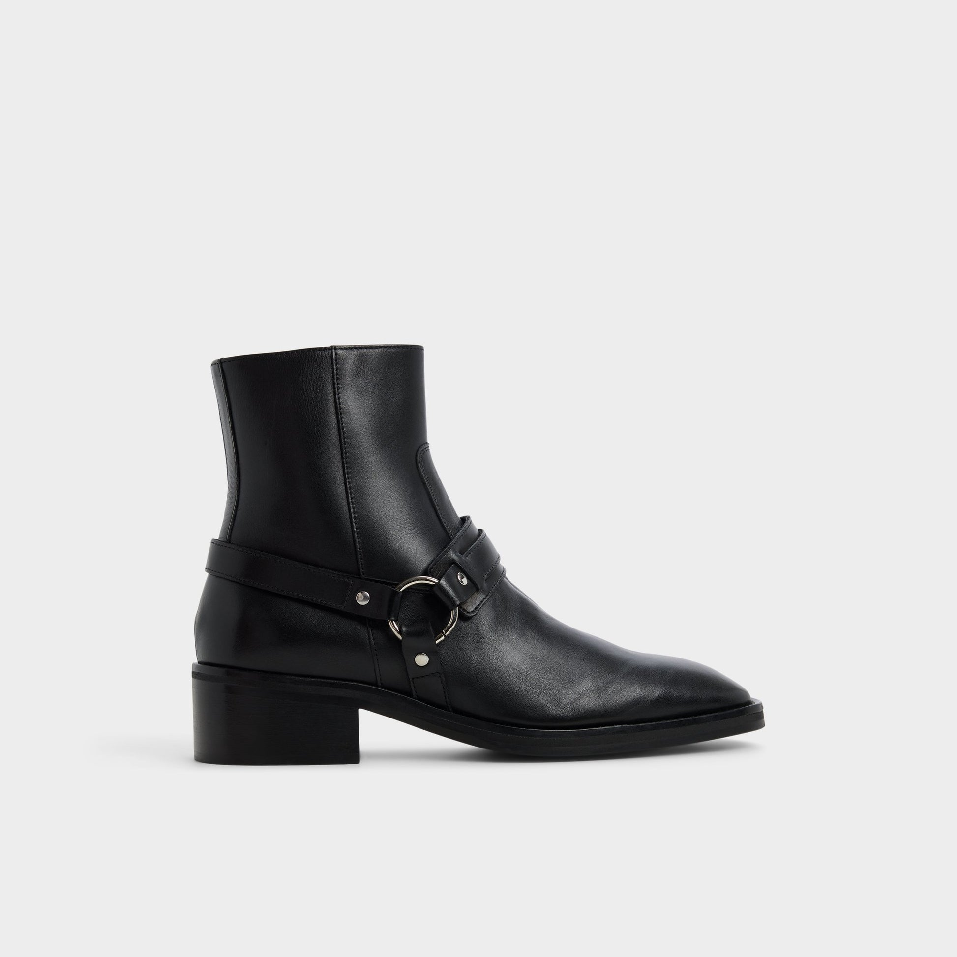 Main View of Black Marcos Ankle boot for Mens