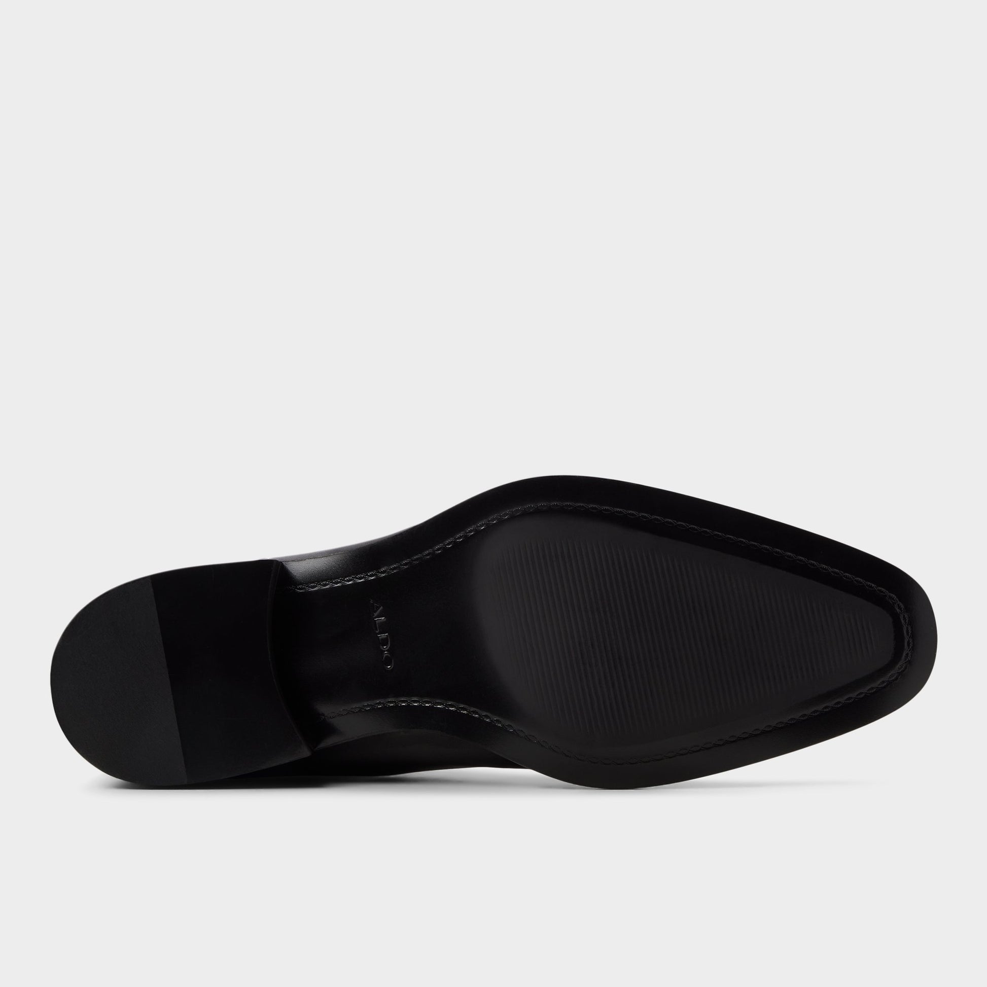 View of Black Dax Chelsea boot's sole