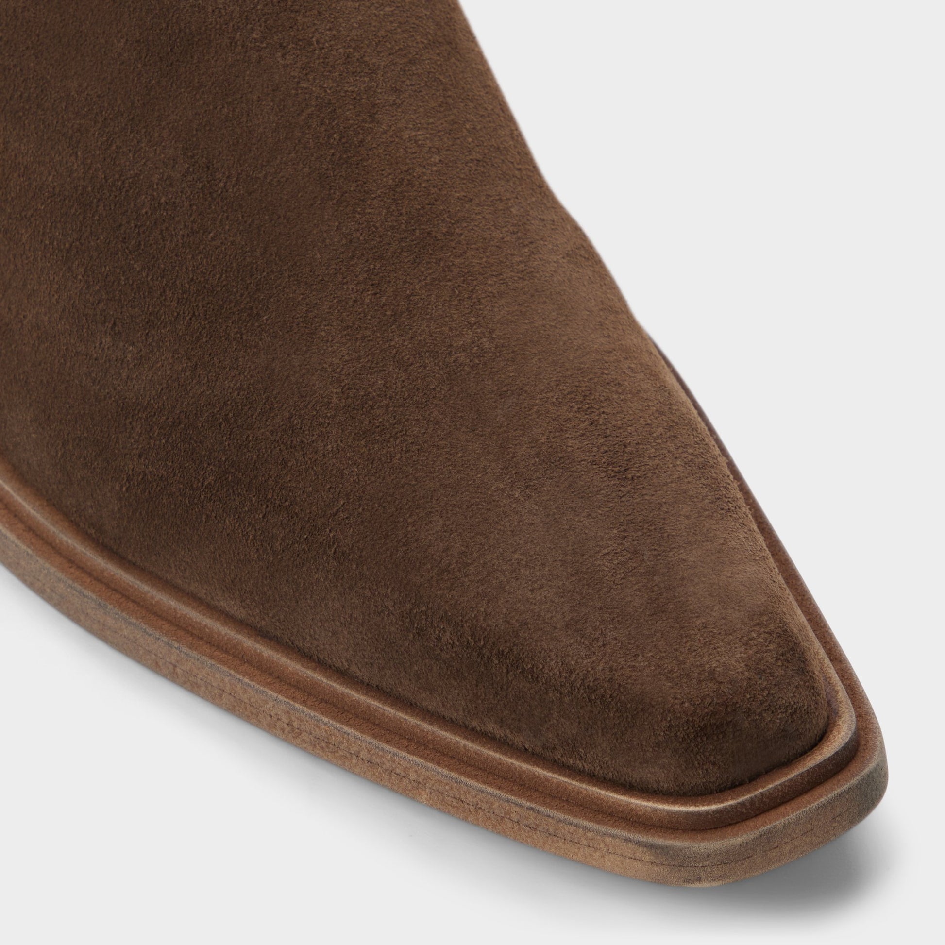Close-up of the Taupe Zappa Ankle boot