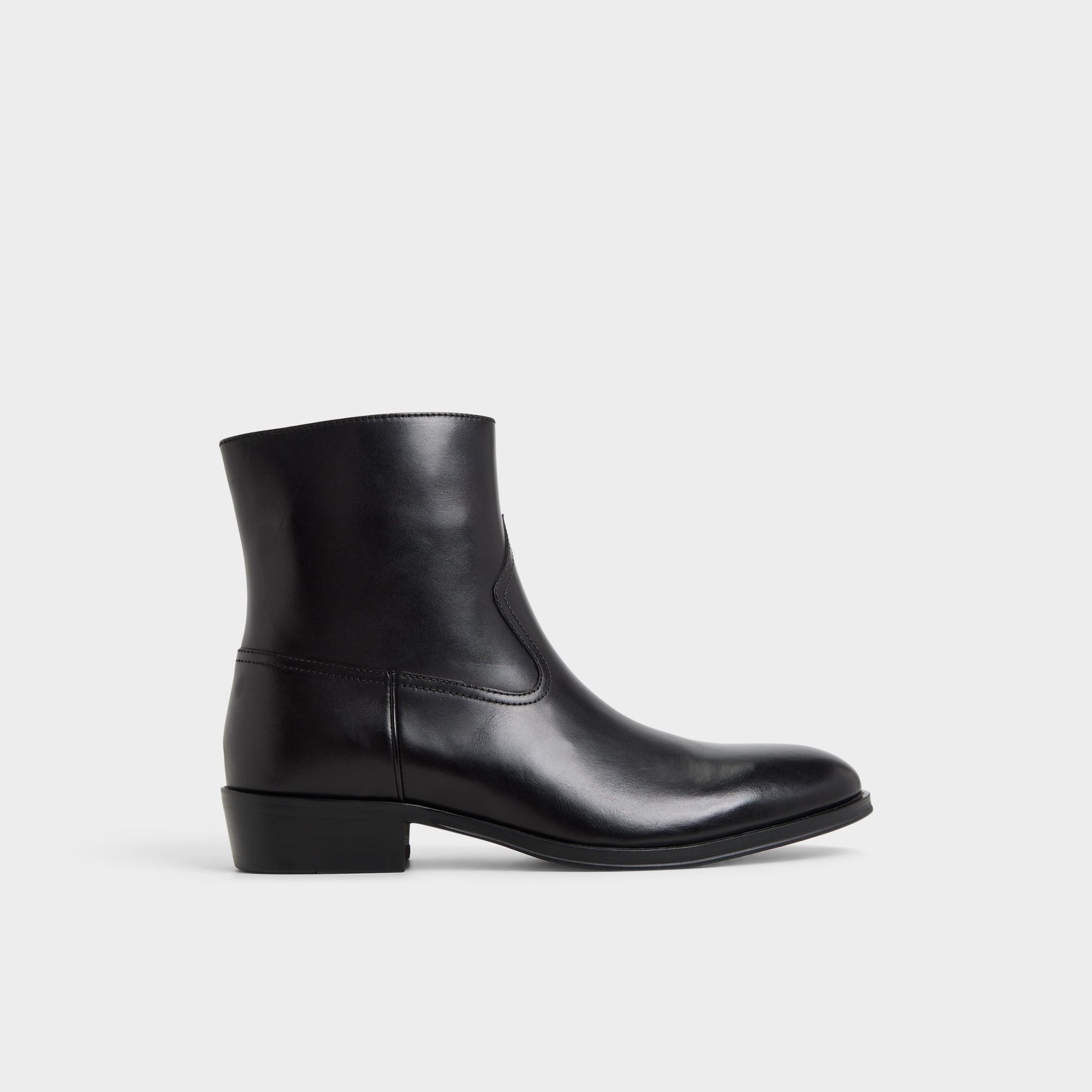 Main View of Black Calix Ankle boot for Mens