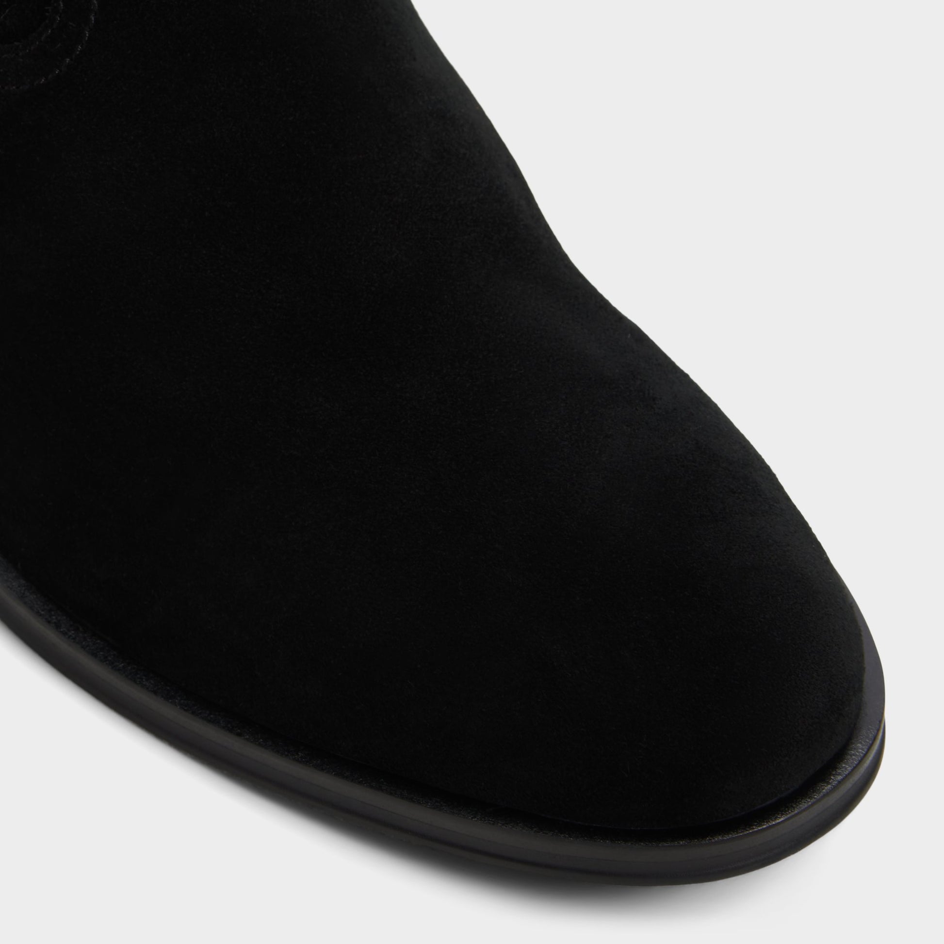 Close-up of the Other black Calix Ankle boot